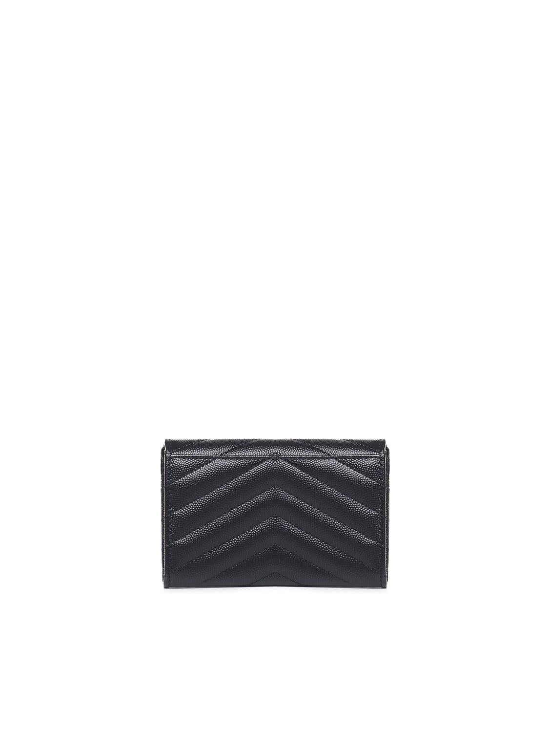 Оригінальна Portafogli Envelope In Grain De Poudre Saint laurent – детальний вид
