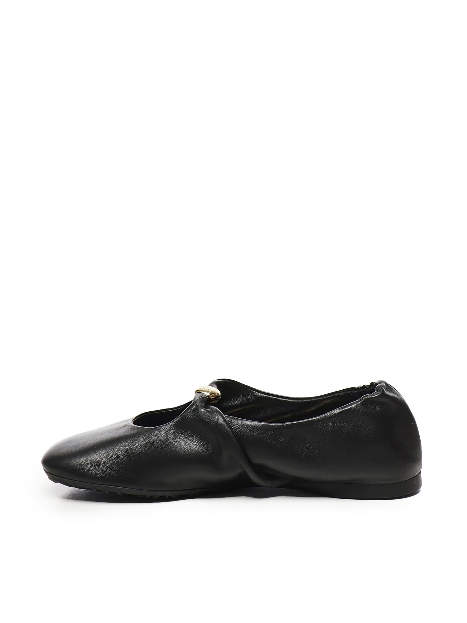 Оригінальна Ballerine Pebble In Nappa DI Agnello Loewe – збільшений вид