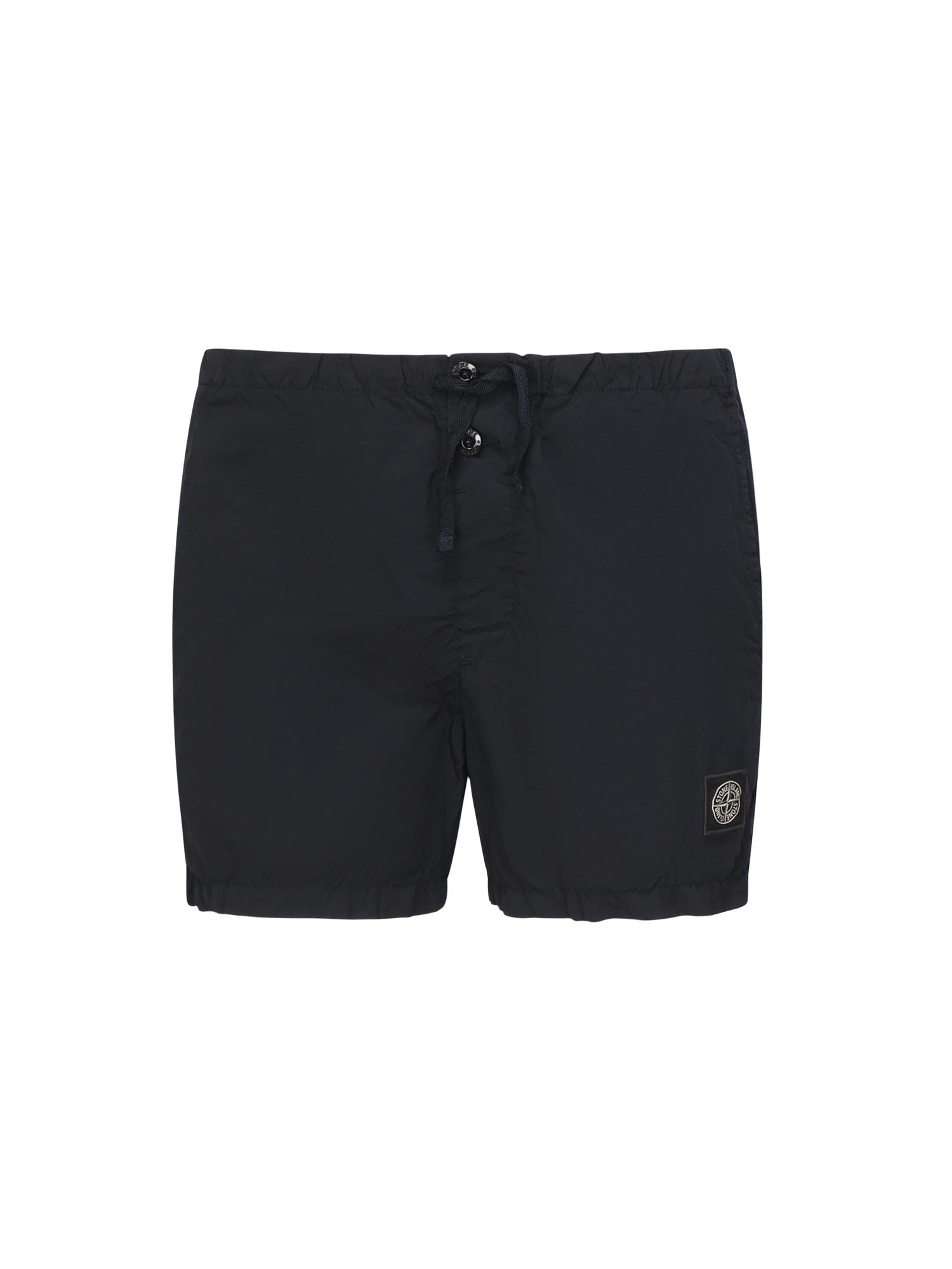 Costume Da Bagno Corto In Nylon Stone island – Гарантія оригінальності – боковий вид