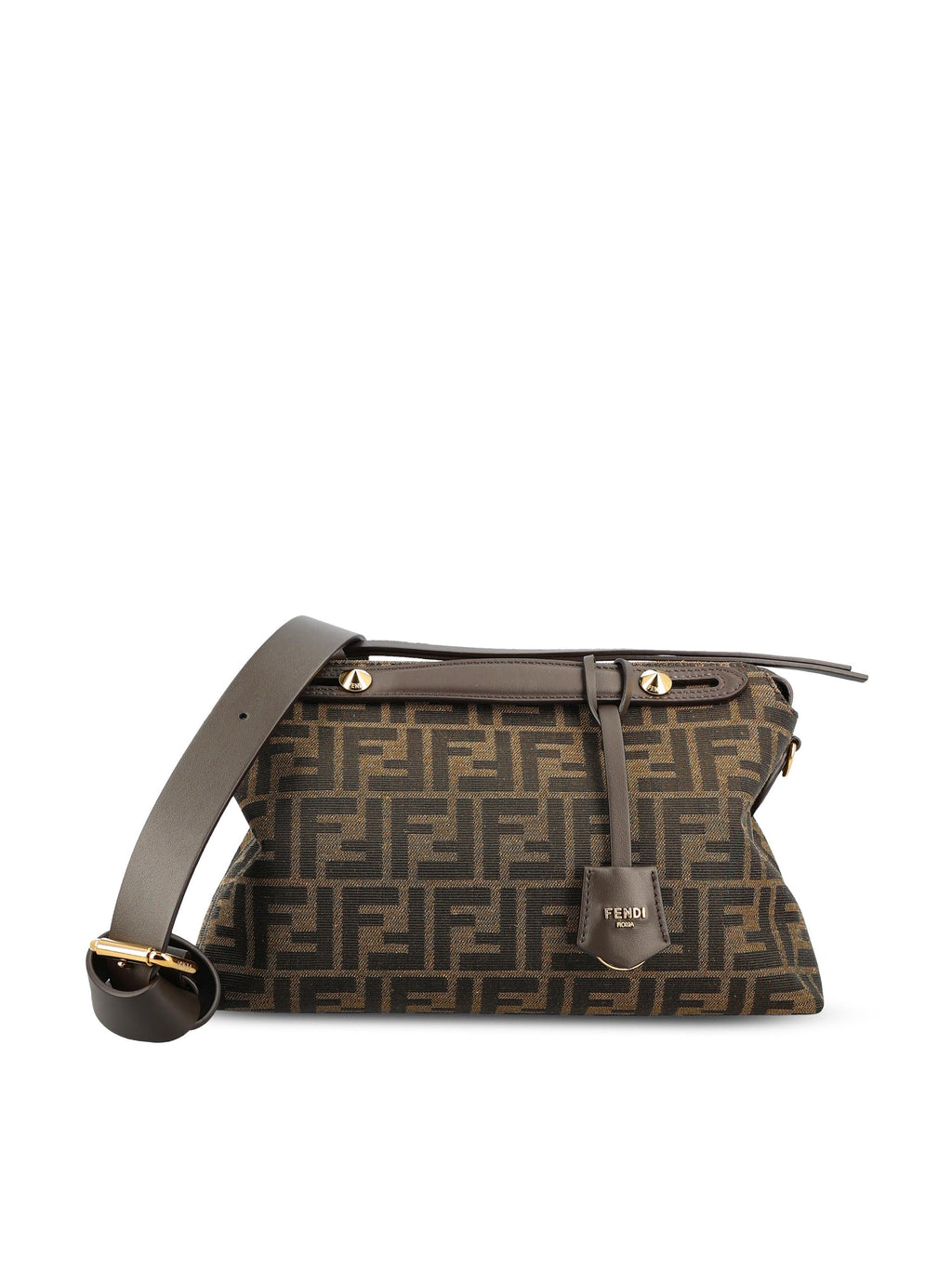 Jacquard Fabric Bag Fendi – Гарантія оригінальності – боковий вид