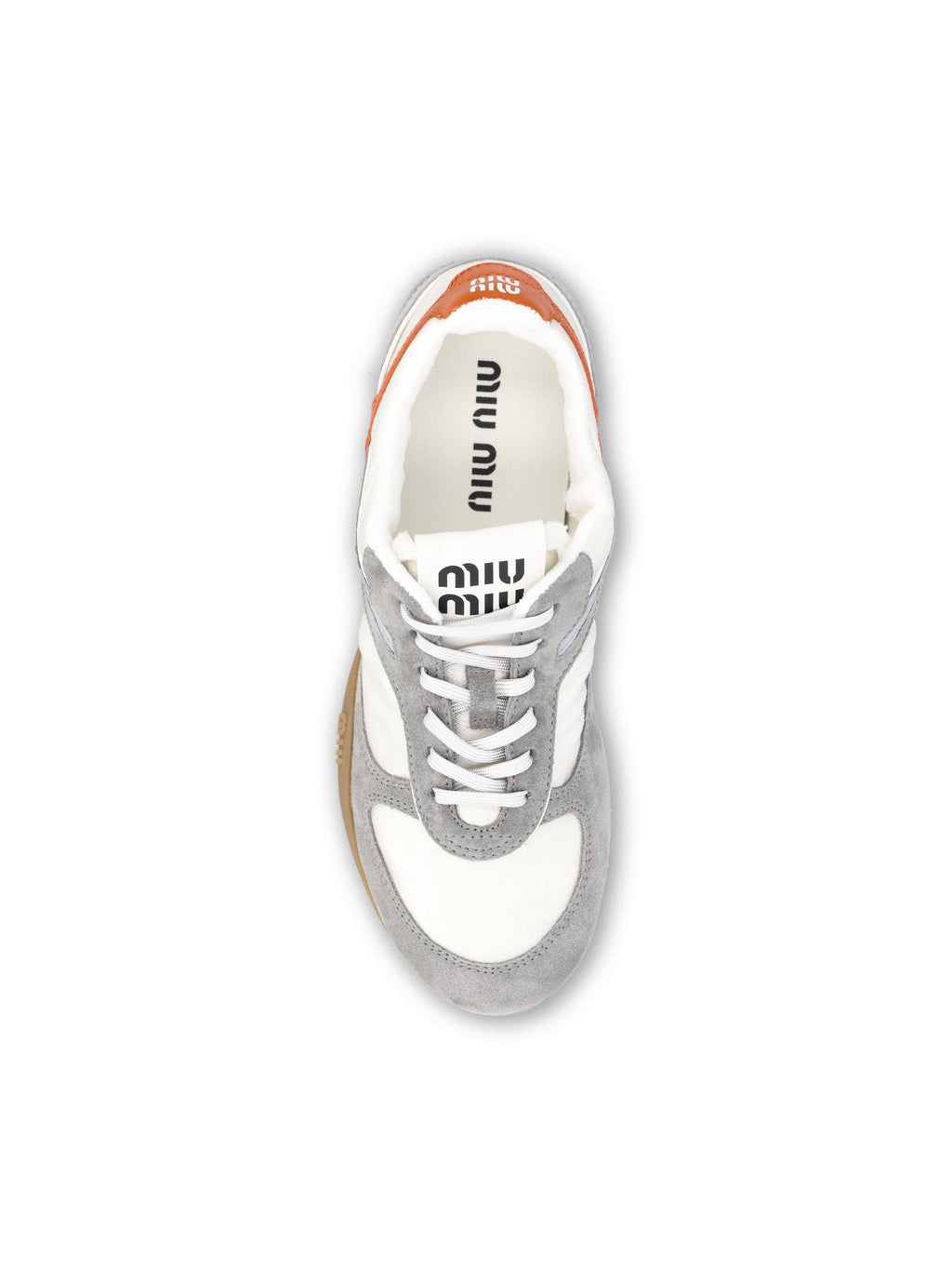 Оригінальна Gymnasium Sneakers In Fabric And Leather Miu miu – збільшений вид
