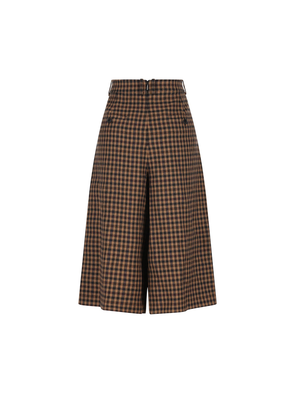 Wool Trousers Skirt Saint laurent – Гарантія оригінальності – вид ззаду