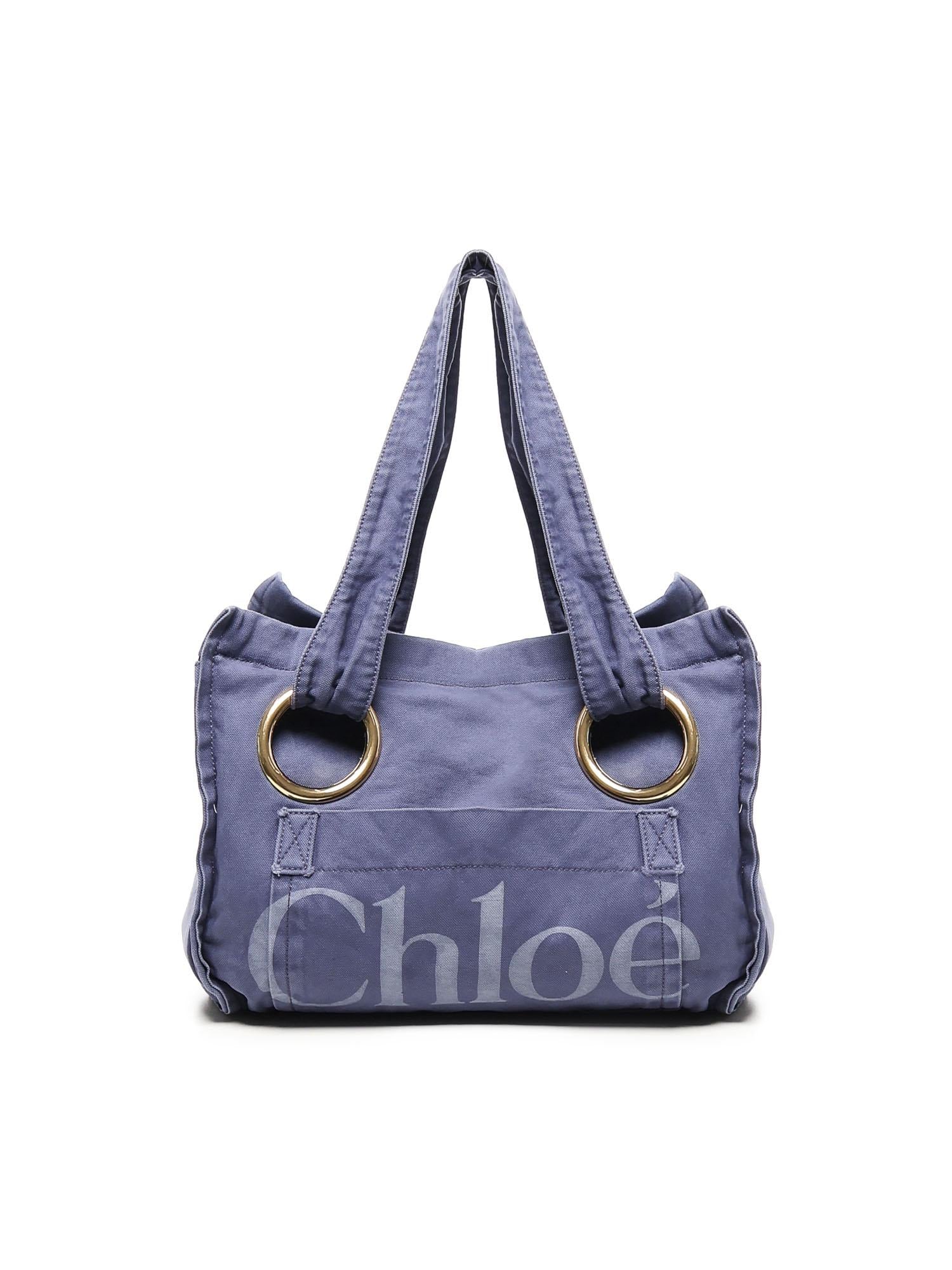 Tote Bag Plage In Cotone Chloe оригінал – Купити в Україні – боковий вид