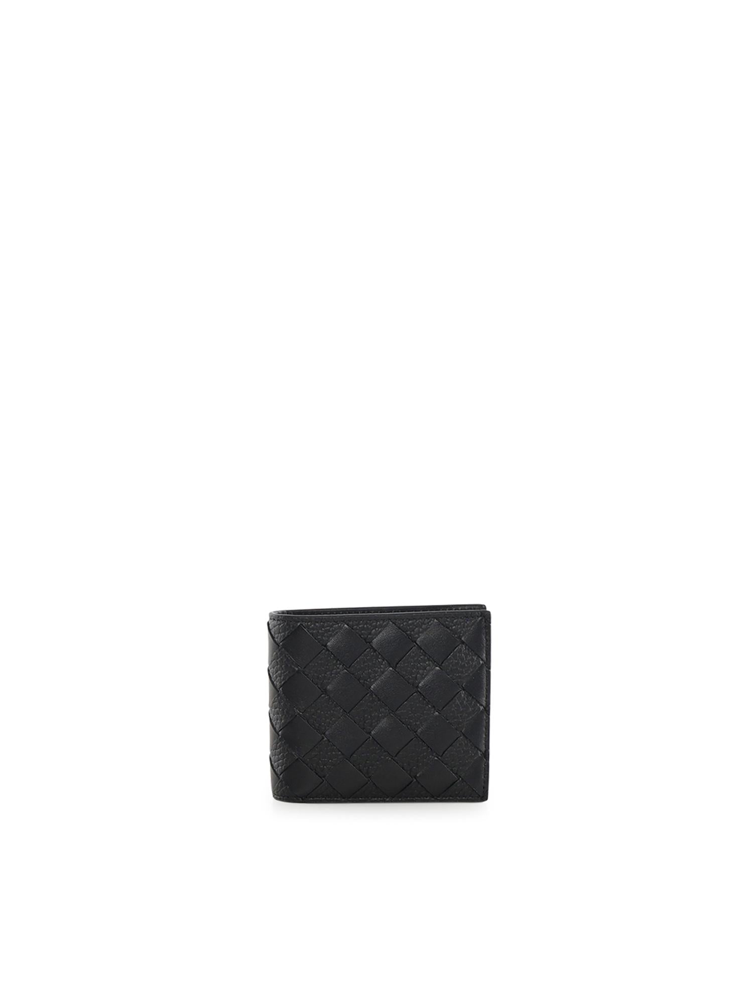Оригінальна Portafoglio Intrecciato Bi-Fold Bottega veneta – боковий вид