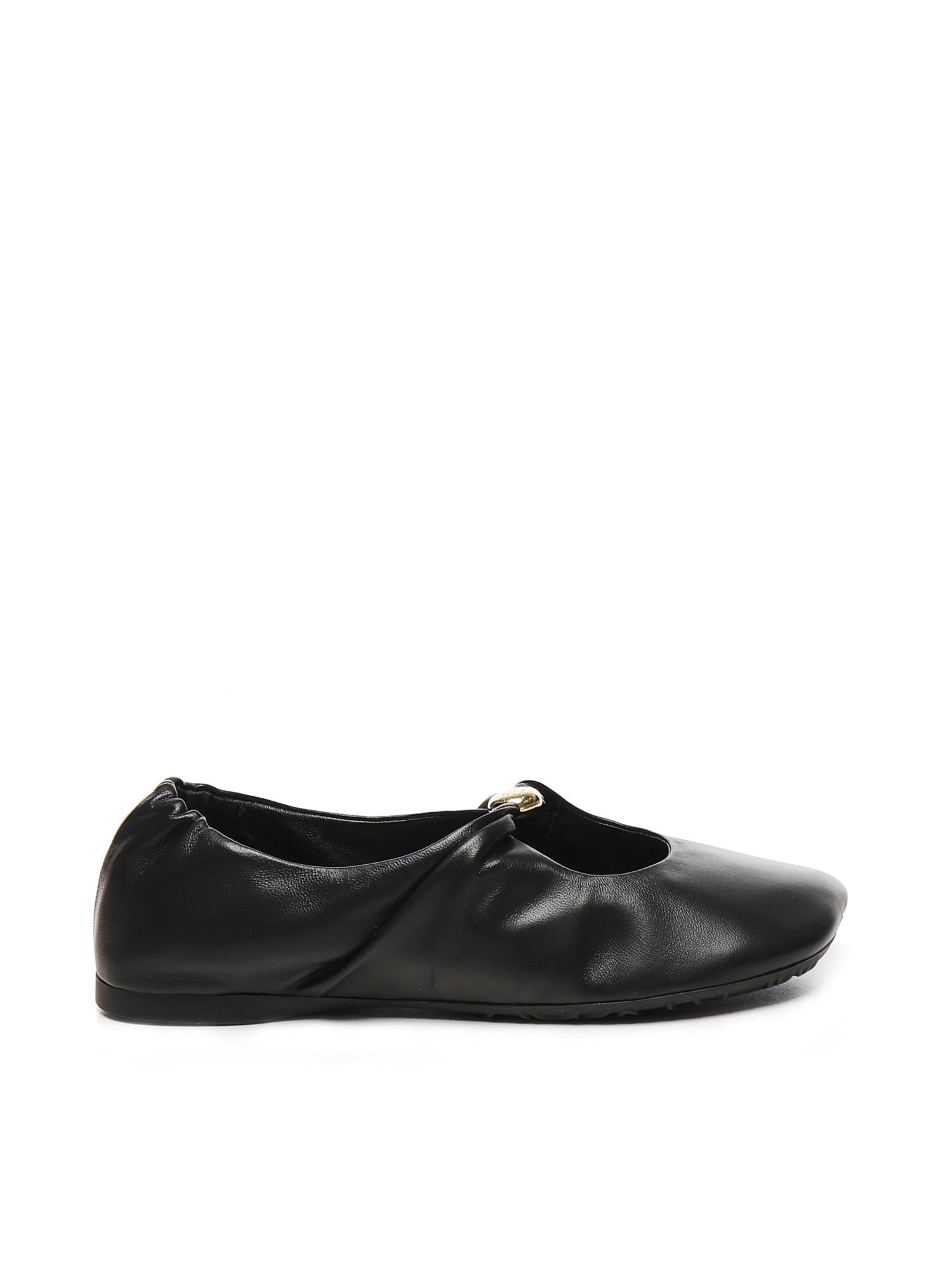 Оригінальна Ballerine Pebble In Nappa DI Agnello Loewe – боковий вид