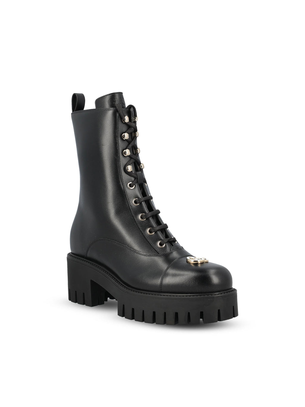 Leather Ankle Boots Gucci – Гарантія оригінальності – вид ззаду