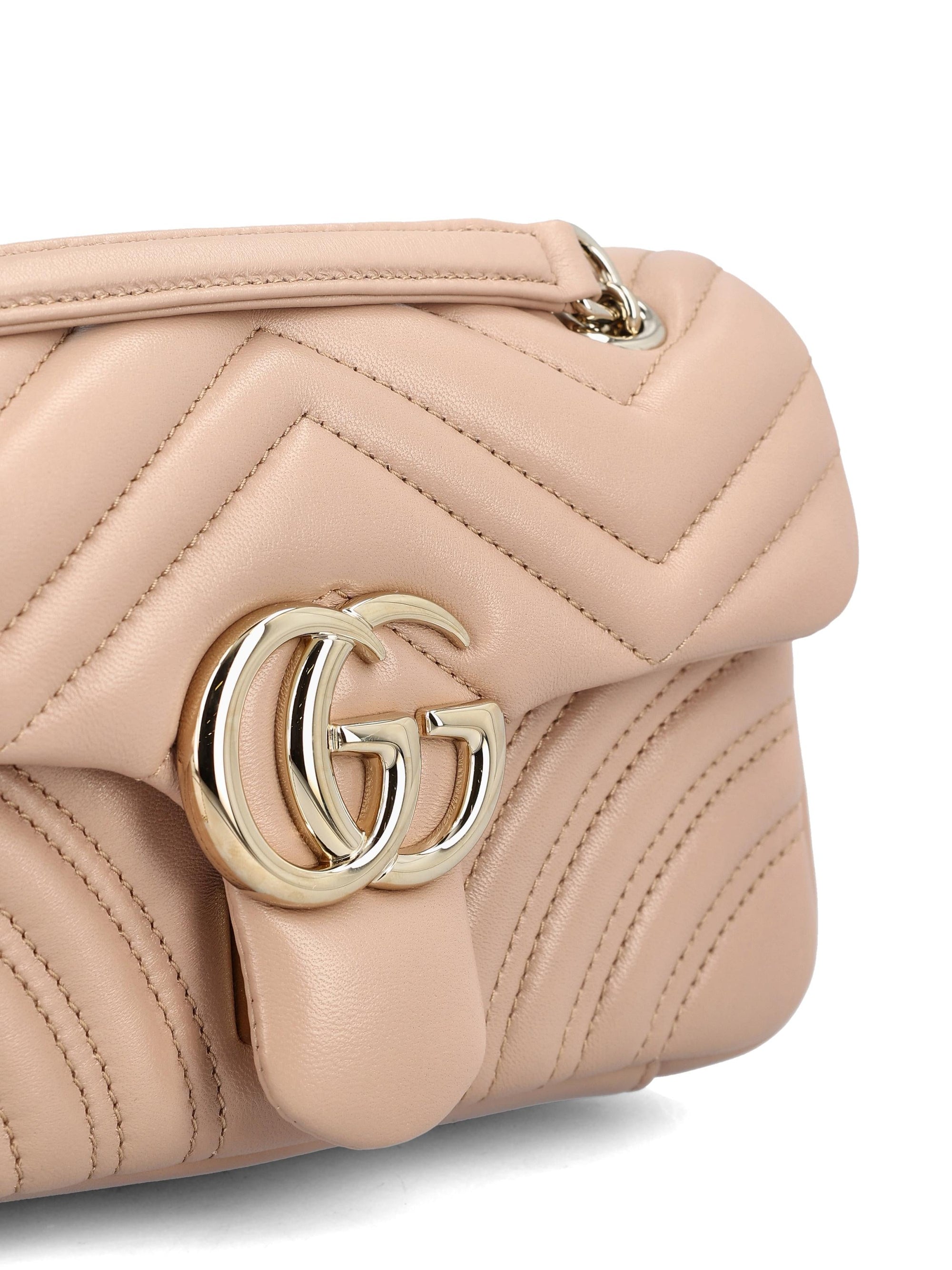 Borsa A Spalla Gg Marmont Piccola Gucci – Гарантія оригінальності – збільшений вид