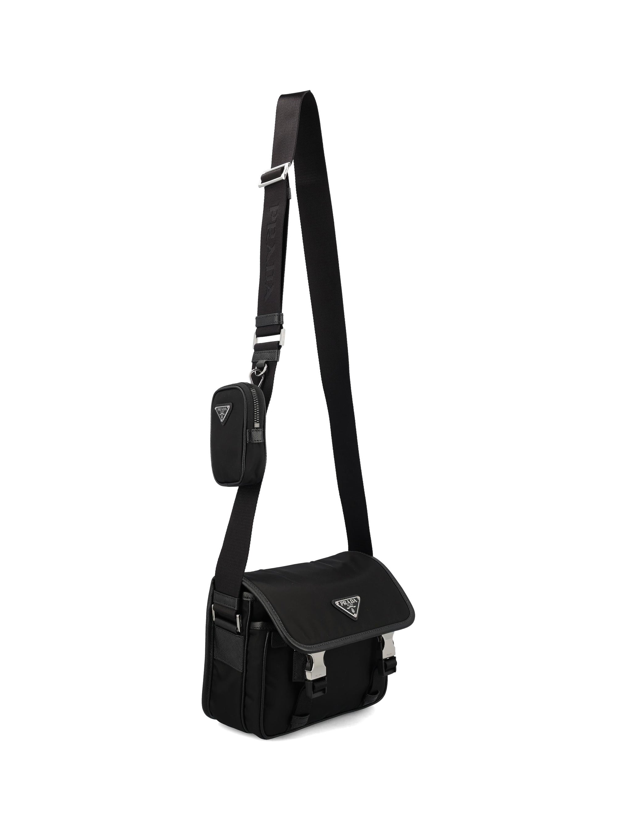 Crossbody Bag In Re Nylon And Saffiano Leather Prada – Гарантія оригінальності – детальний вид