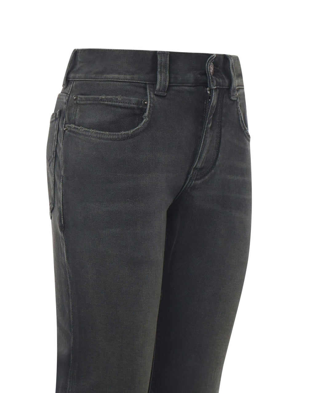 Оригінальна Jeans Bootcut In Denim Balenciaga – вид ззаду