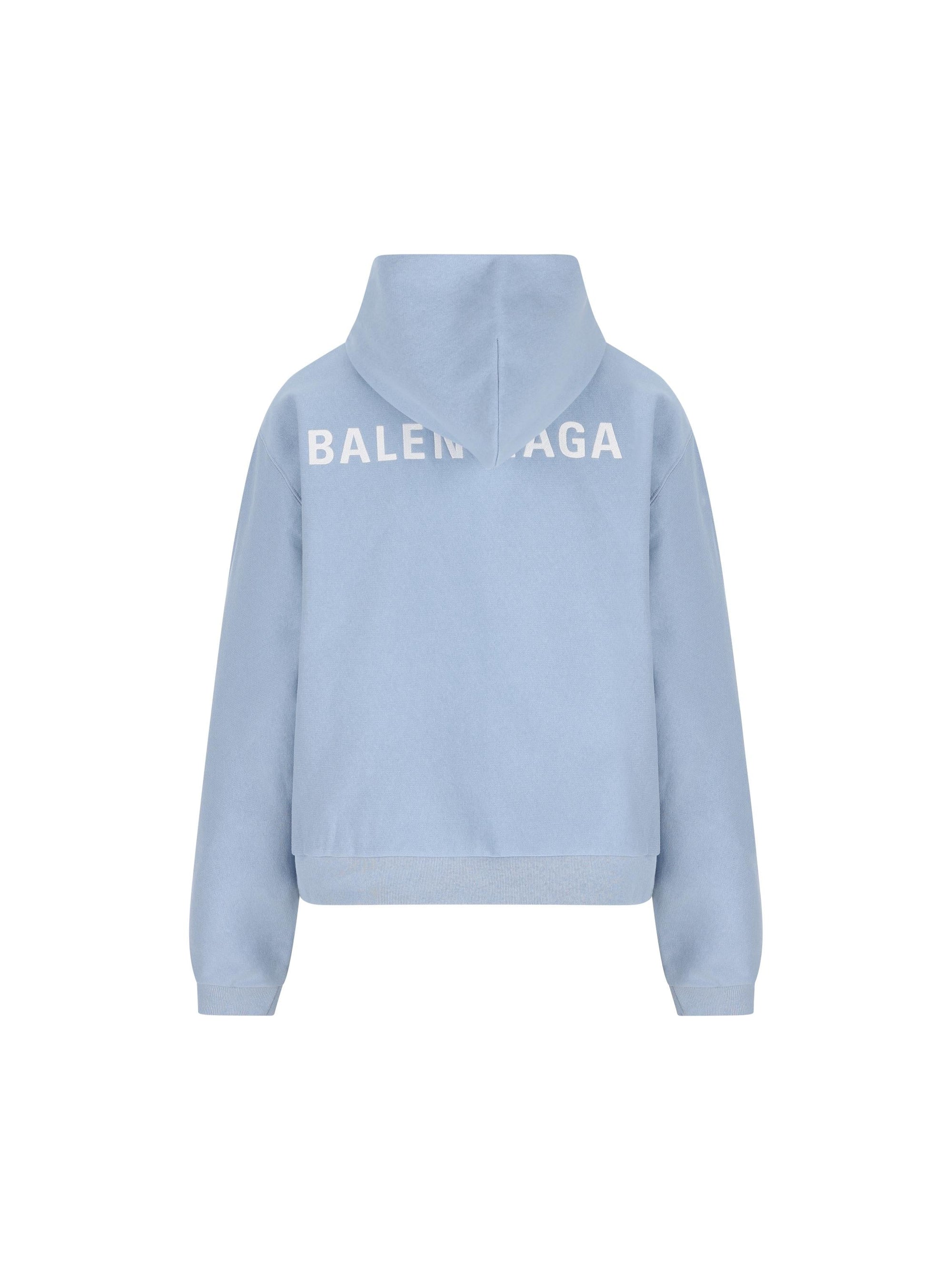 Оригінальна Hoodie Con Zip Laurel Classic Balenciaga – вид ззаду - BALENCIAGA