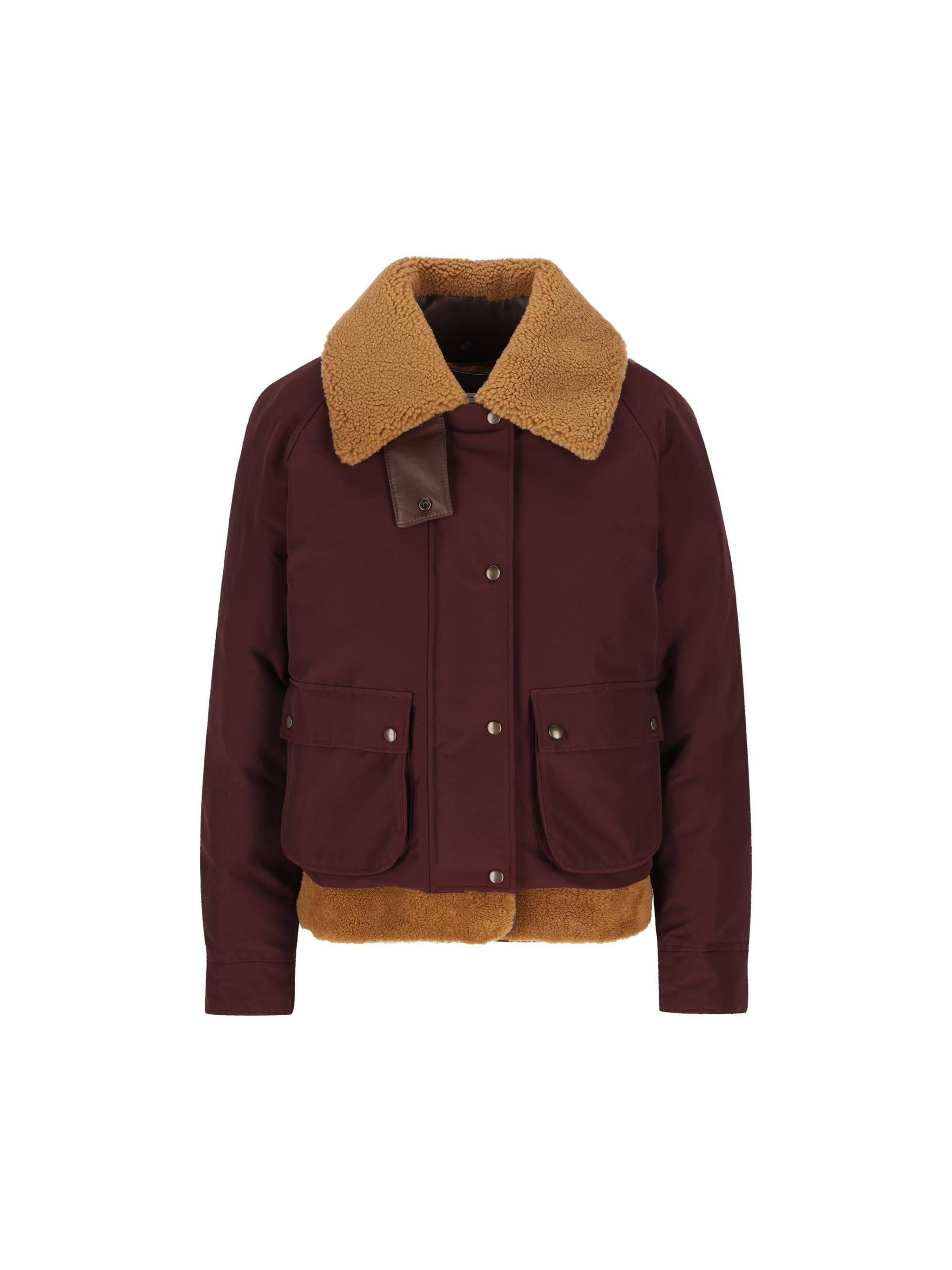 Cotton Blend Jacket Loewe – Гарантія оригінальності – боковий вид