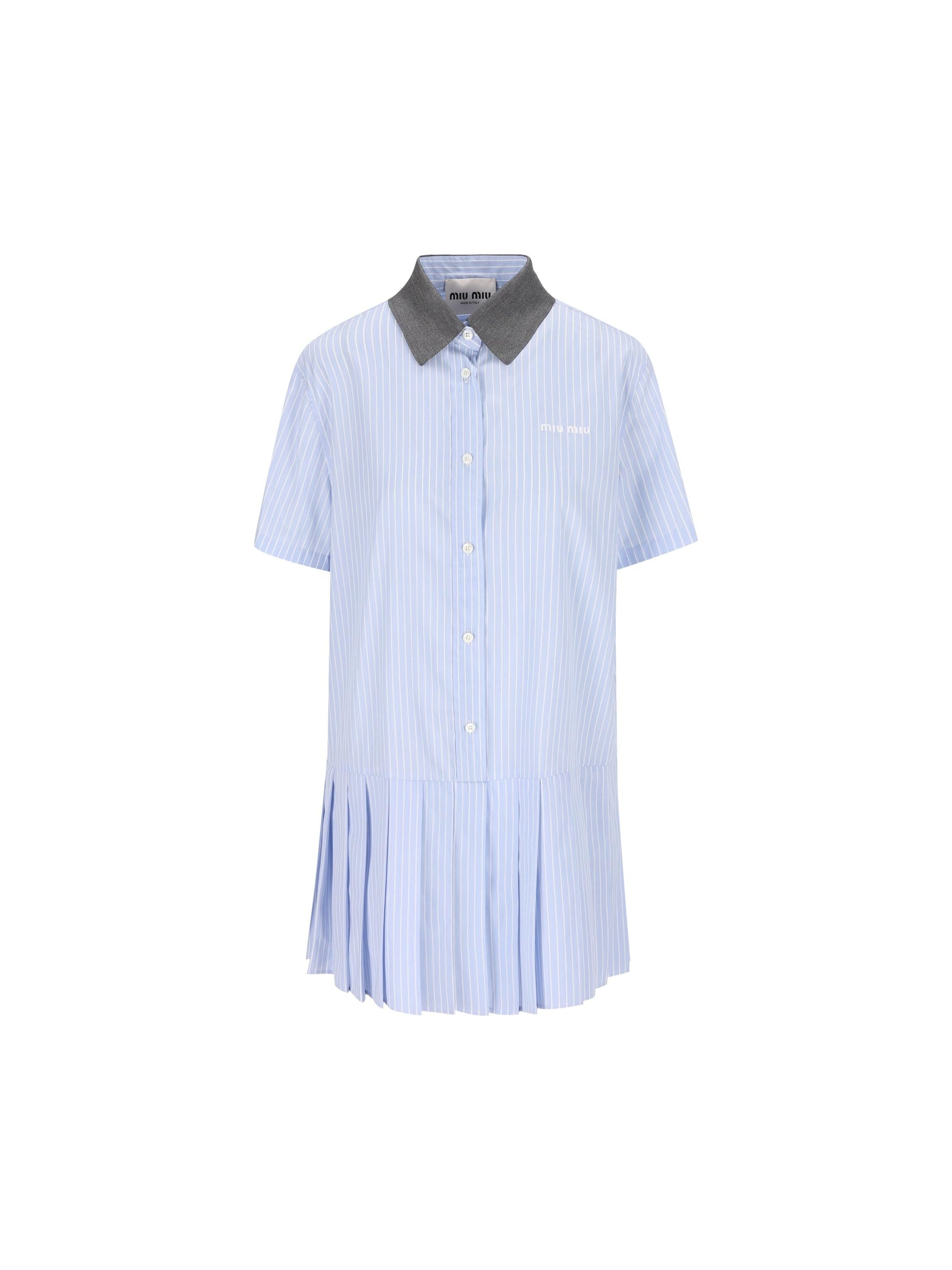 Cotton Dress Miu miu оригінал – Купити в Україні – боковий вид