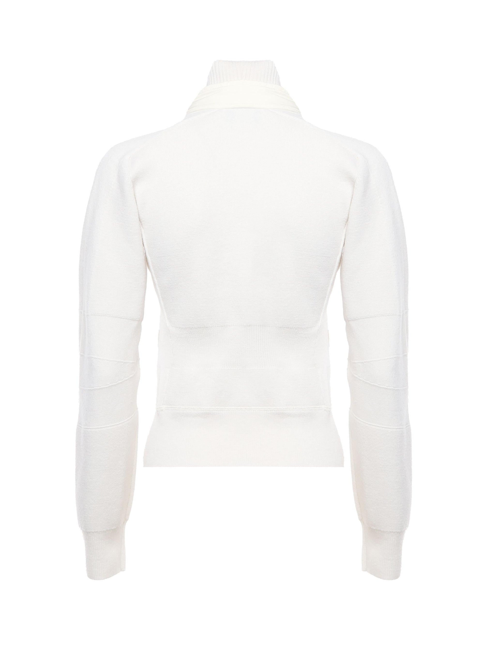 Cardigan Imbottito In Lana Con Zip Moncler оригінал – Купити в Україні – детальний вид