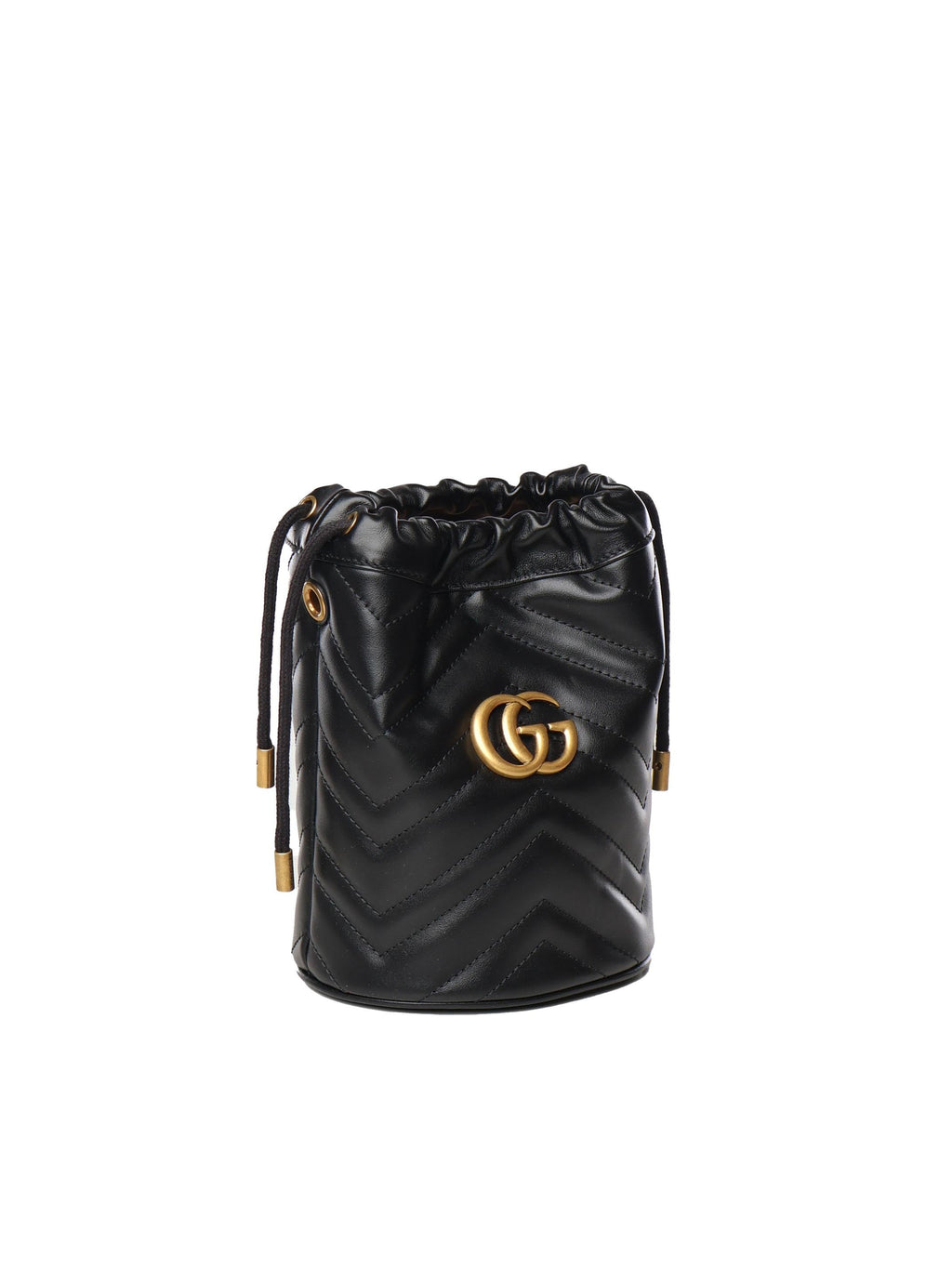 Оригінальна Mini Borsa A Secchiello Gg Marmont Gucci – вид ззаду