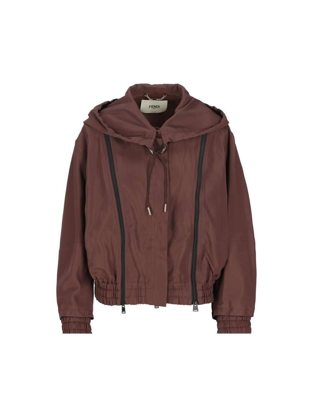 Оригінальна Bomber Jacket Made Of Viscose And Polyamide. Fendi – боковий вид