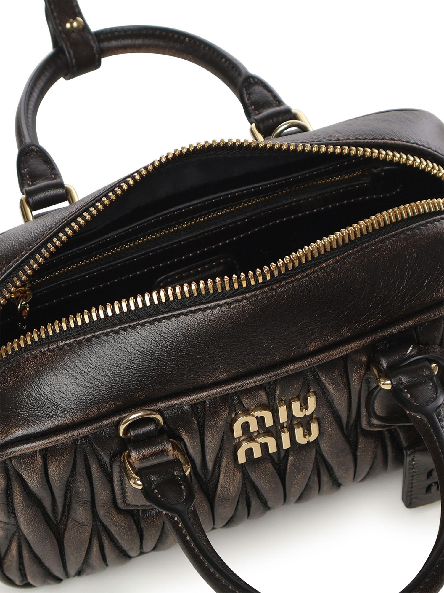 Оригінальна Borsa Arcadie In Nappa Matelassé Miu miu – збільшений вид