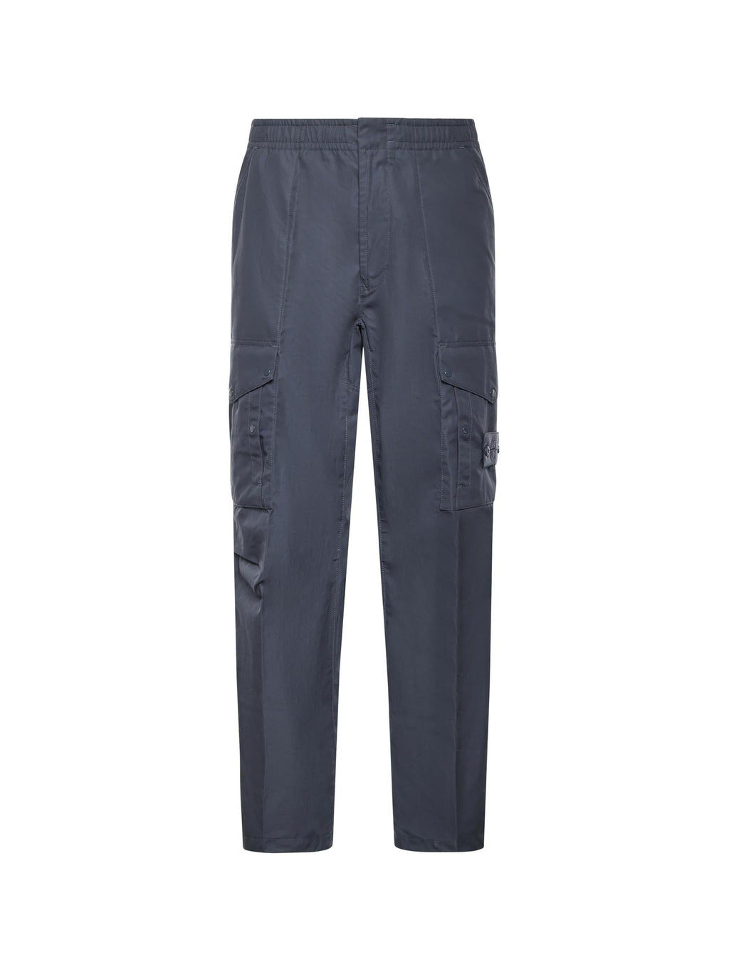 Pantalone Cargo In Tela DI Cotone Con Logo Stone island – Гарантія оригінальності – боковий вид