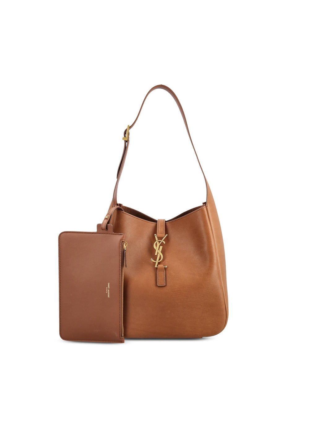 Оригінальна Small Le 5 À 7 Leather Bag Saint laurent – боковий вид