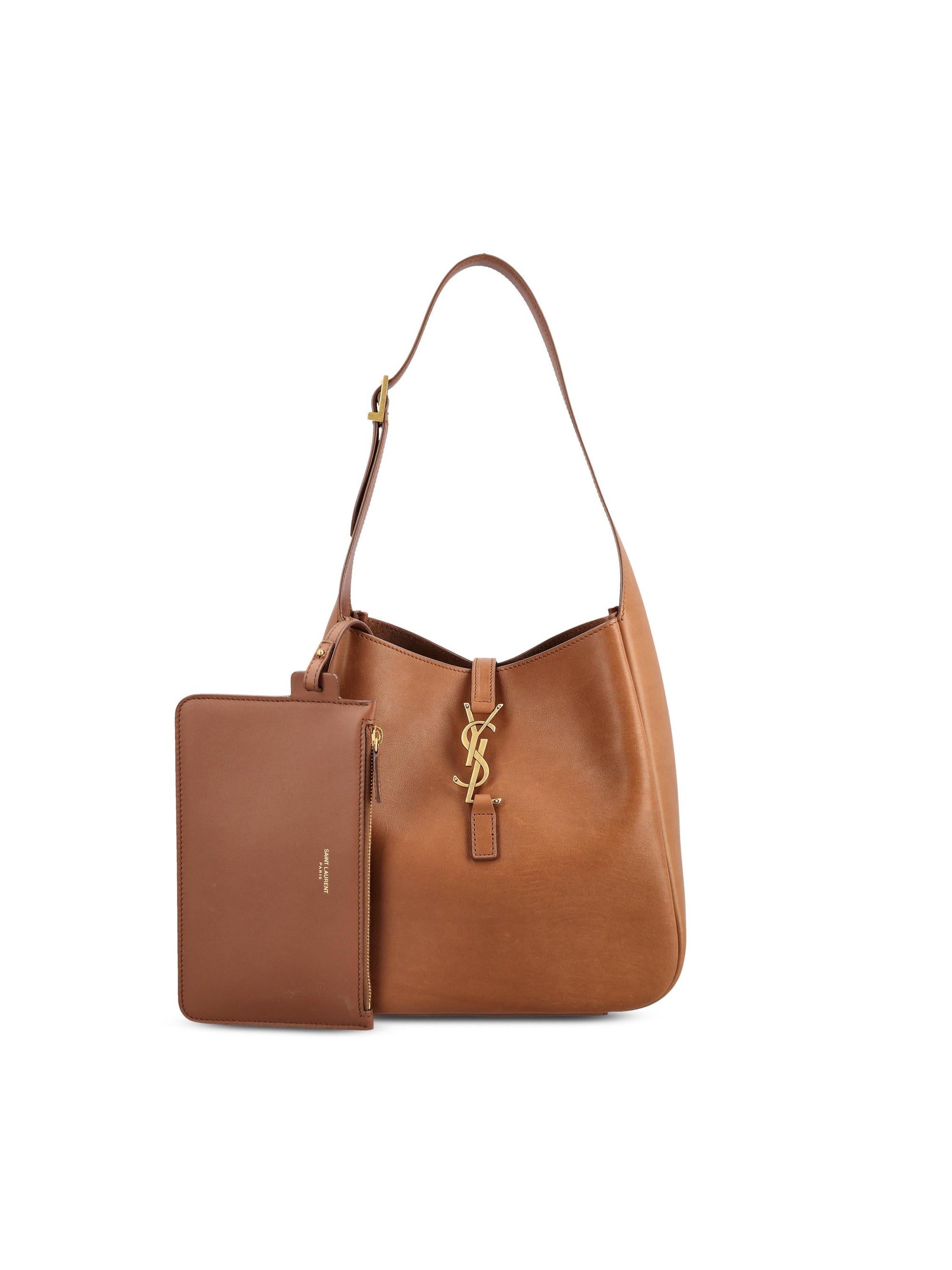 Оригінальна Small Le 5 À 7 Leather Bag Saint laurent – боковий вид