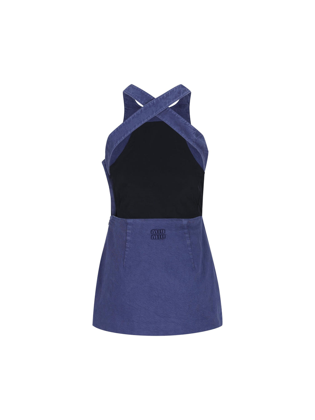 Оригінальна Gabardine Dress Miu miu – вид ззаду