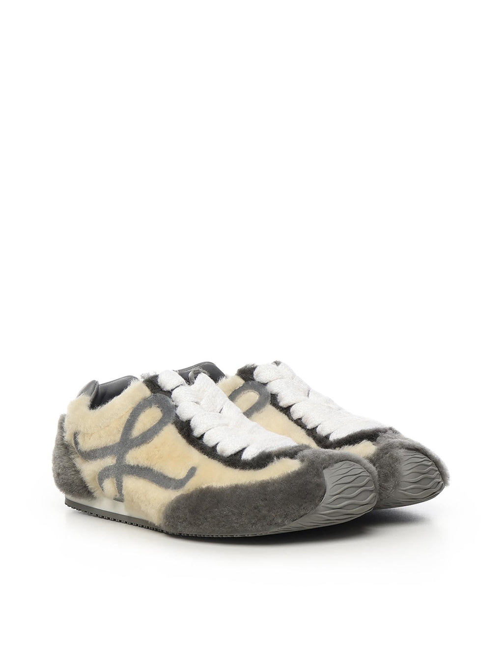 Оригінальна Sneaker Ballet Runner 2.0 In Shearling Loewe – вид ззаду