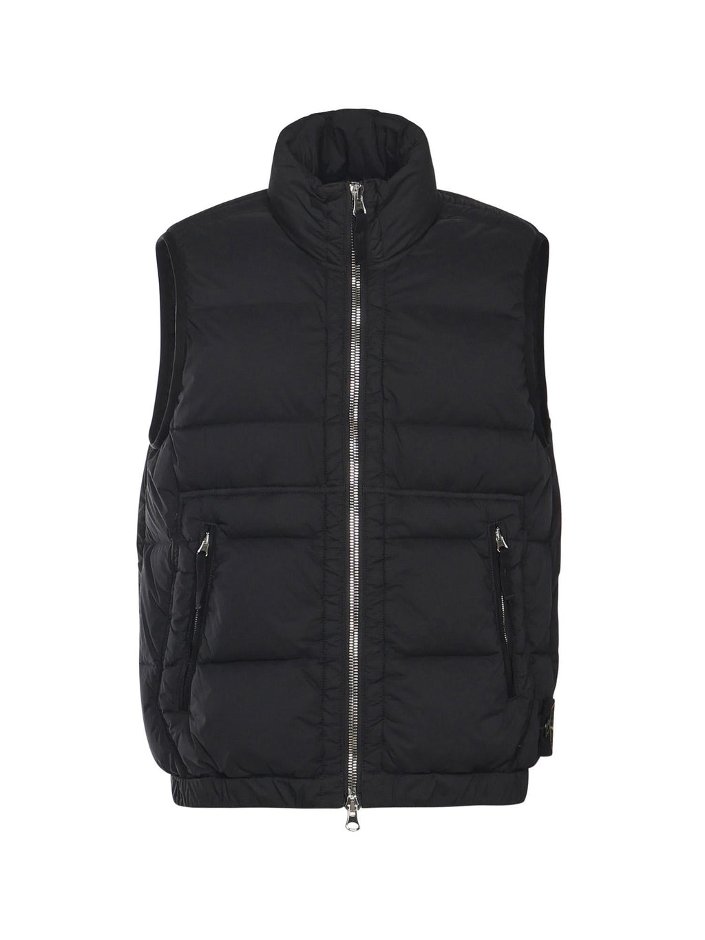 Gilet In Nylon Con Logo Stone island – Гарантія оригінальності – боковий вид