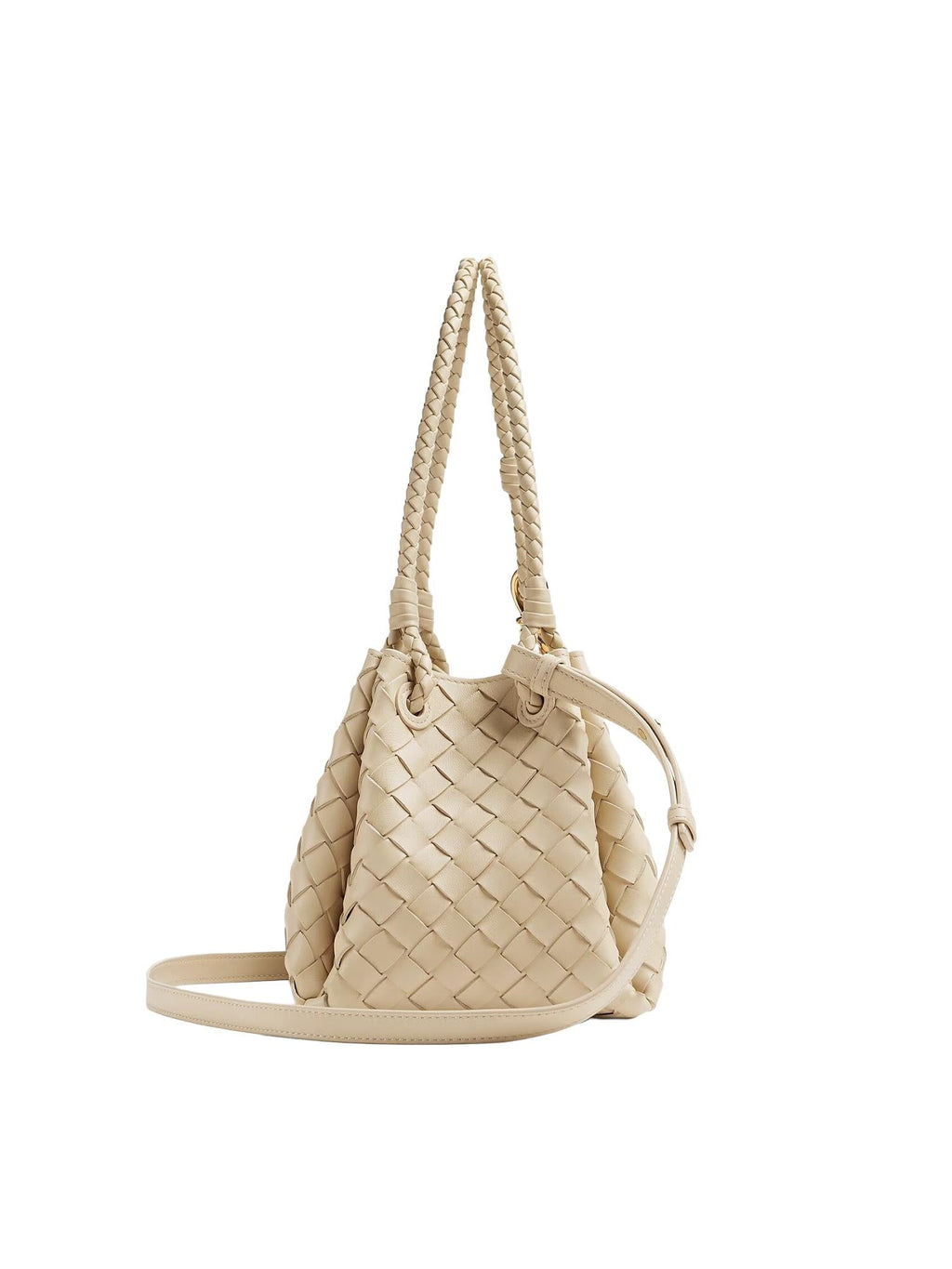 Borsa A Spalla Parachute Bottega veneta оригінал – Купити в Україні – вид ззаду