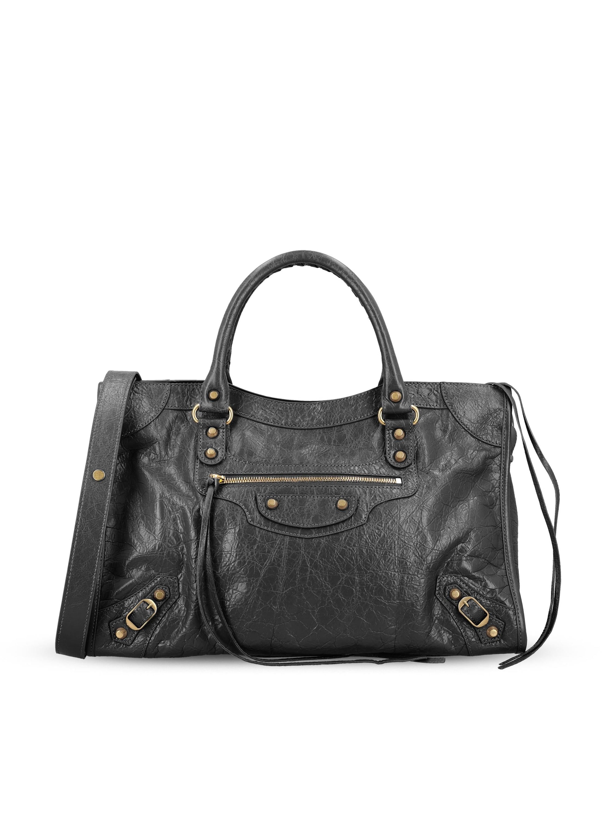 Le City Media Bag Balenciaga оригінал – Купити в Україні – боковий вид