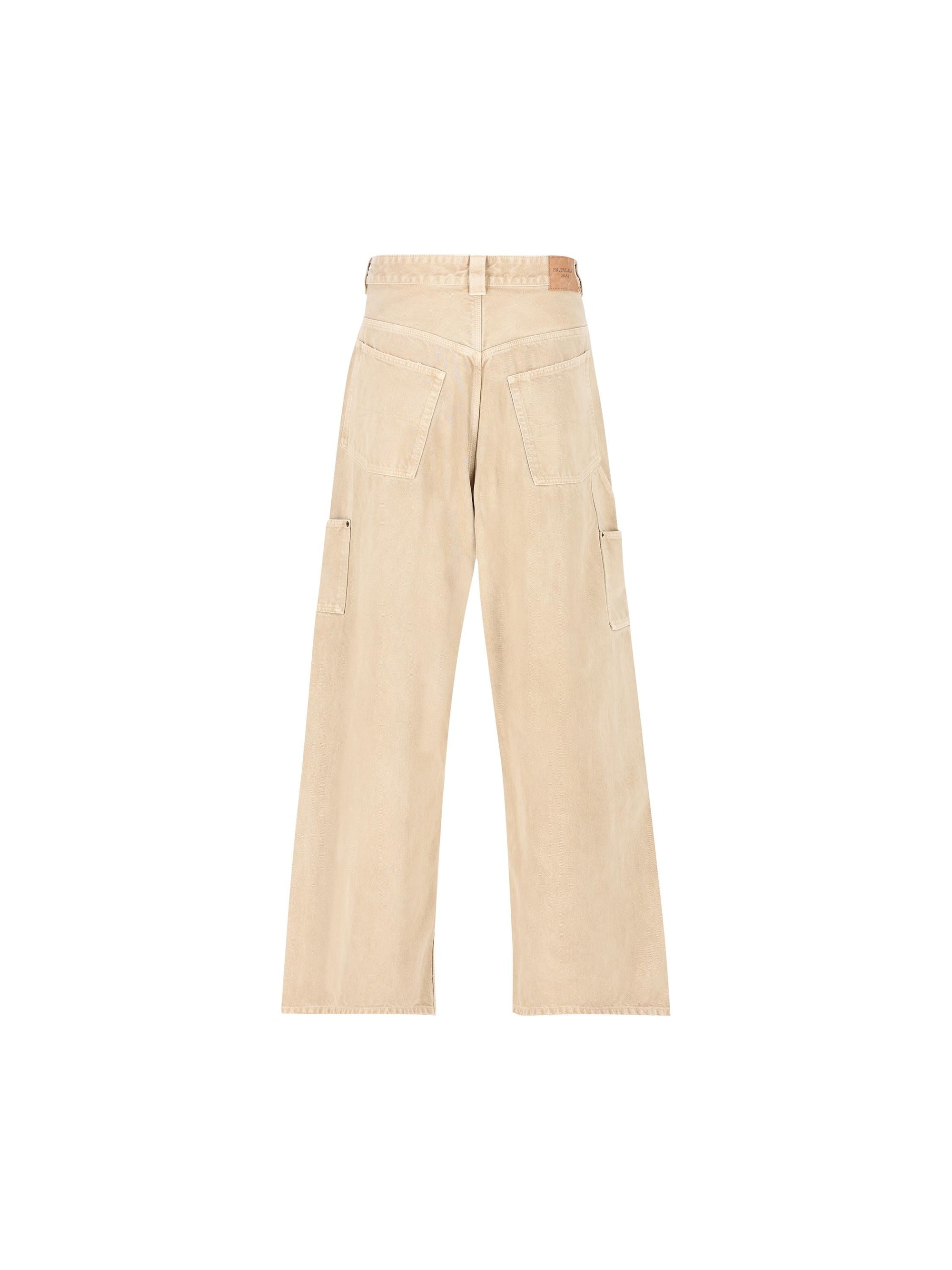 Baggy Ripped Jeans?off Balenciaga – Гарантія оригінальності – вид ззаду - BALENCIAGA