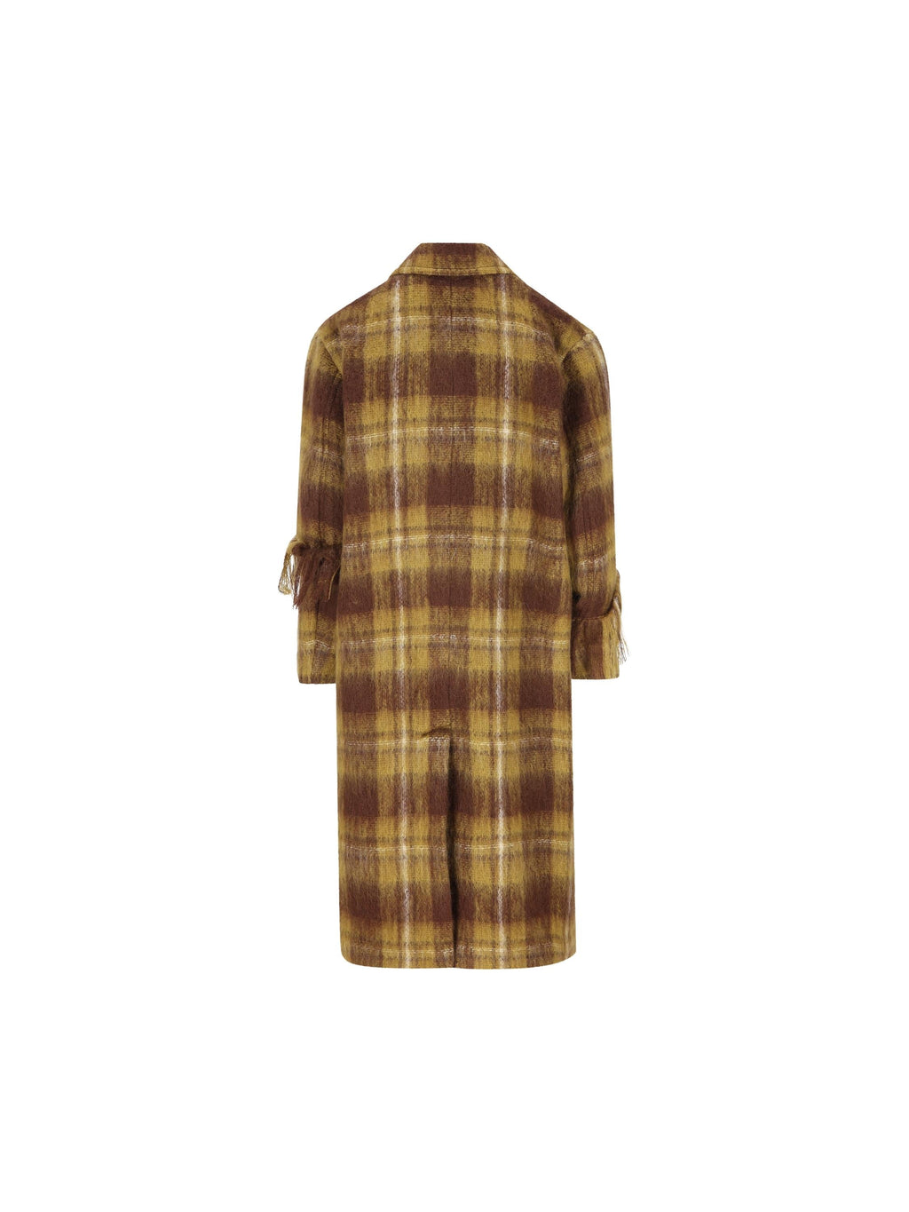 Оригінальна Coat In Mohair And Wool Blend Loewe – вид ззаду