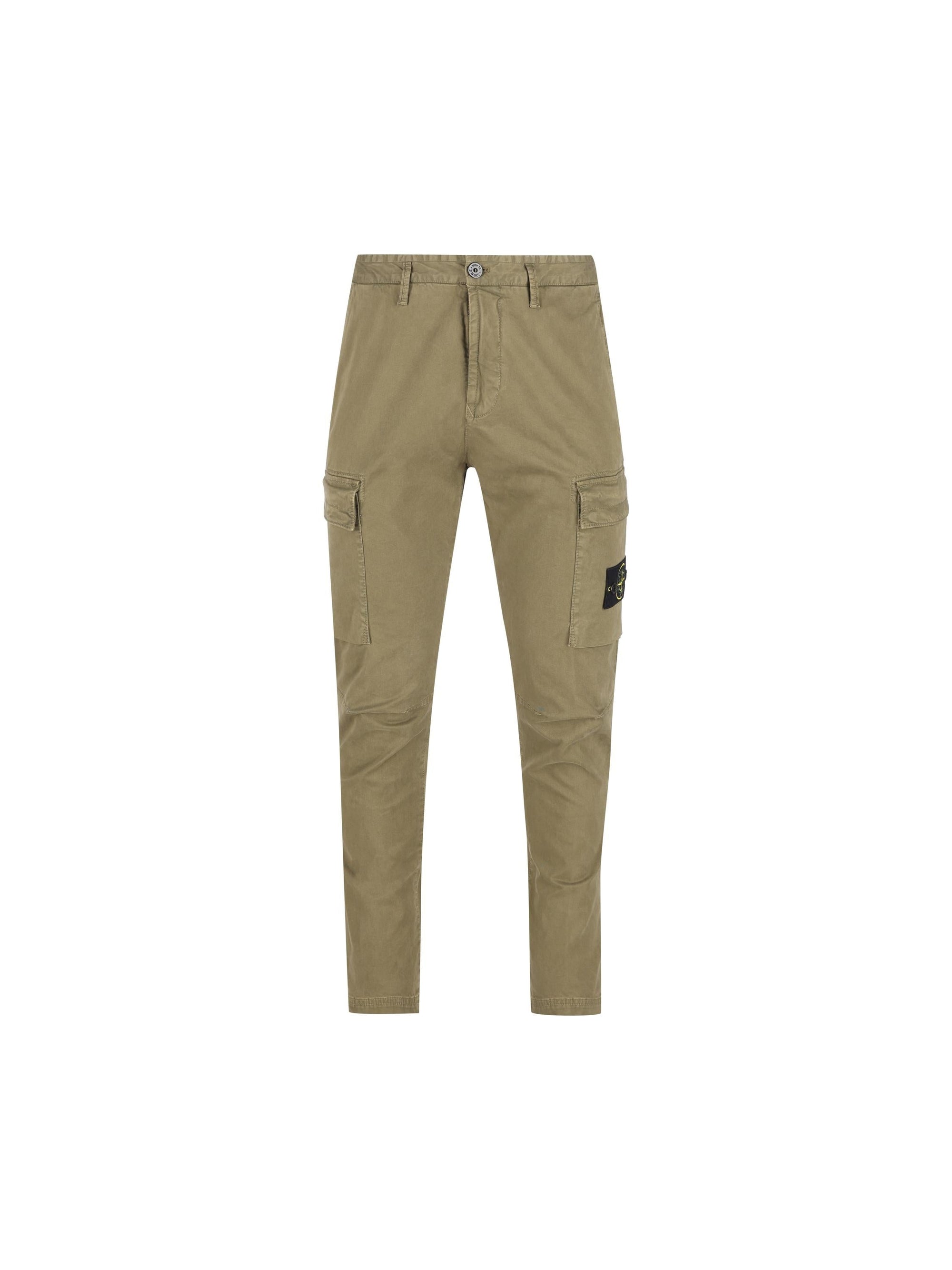 Оригінальна Cotton Trousers Stone island – боковий вид