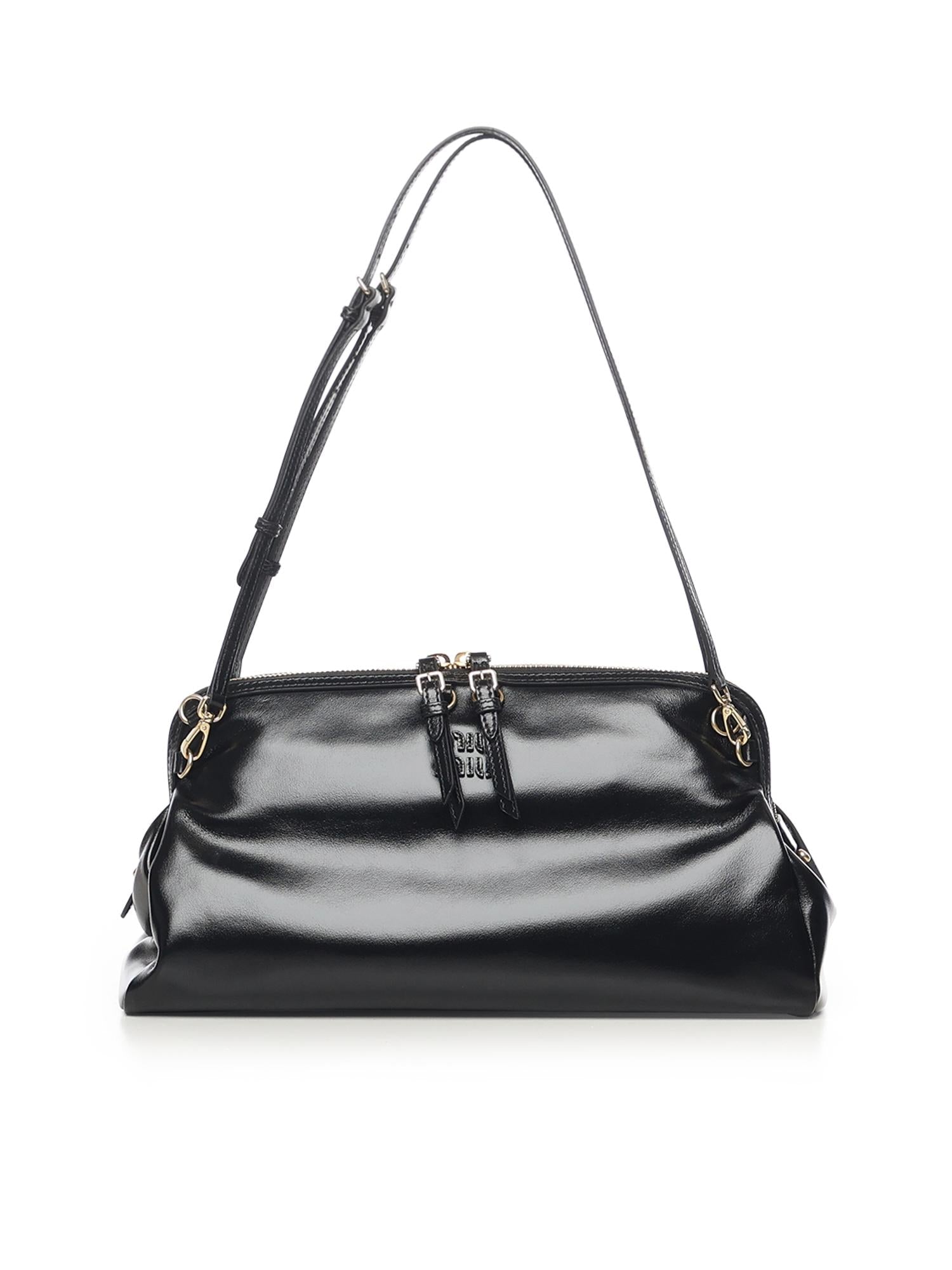 Pochette In Pelle Con Logo Miu miu оригінал – Купити в Україні – боковий вид