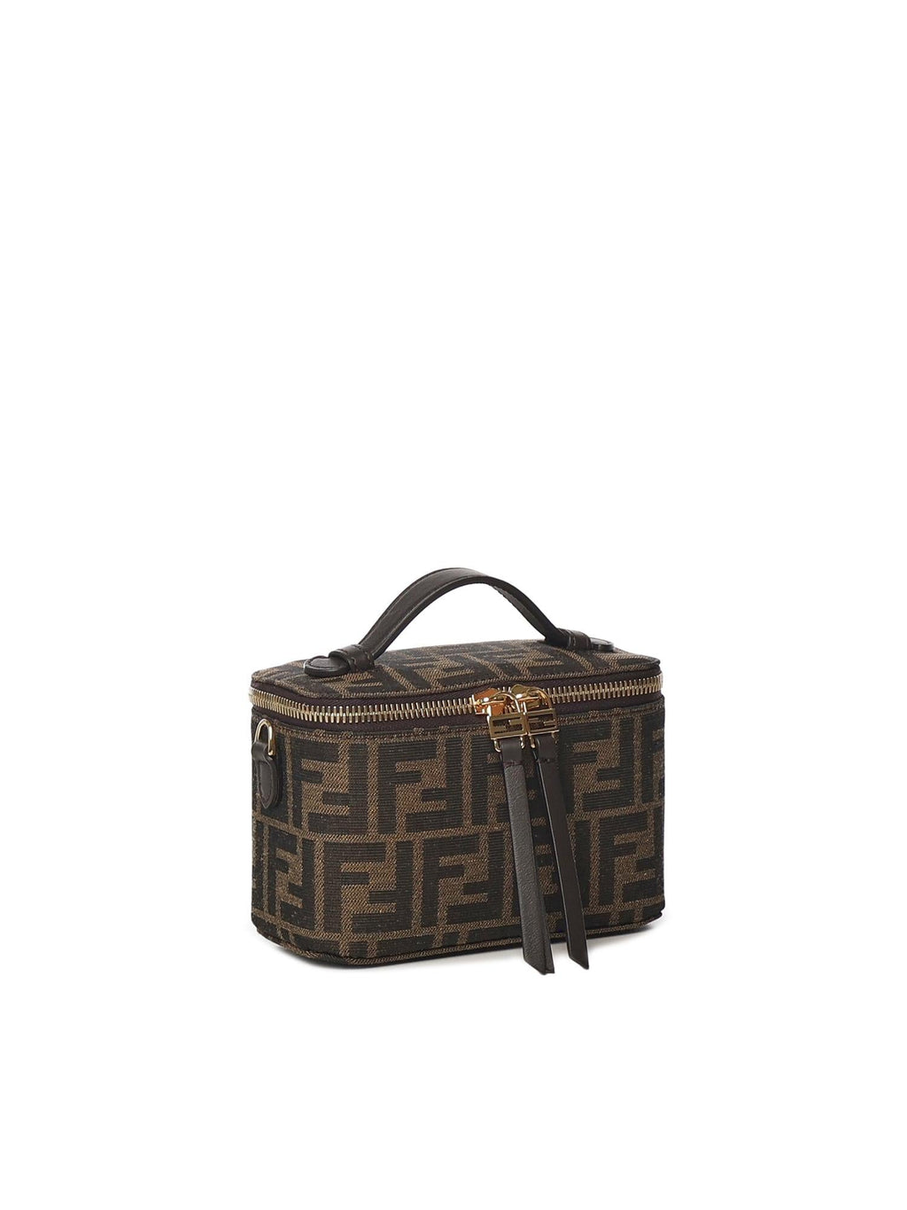 Minibag In Tessuto Ff Jacquard Fendi – Гарантія оригінальності – вид ззаду