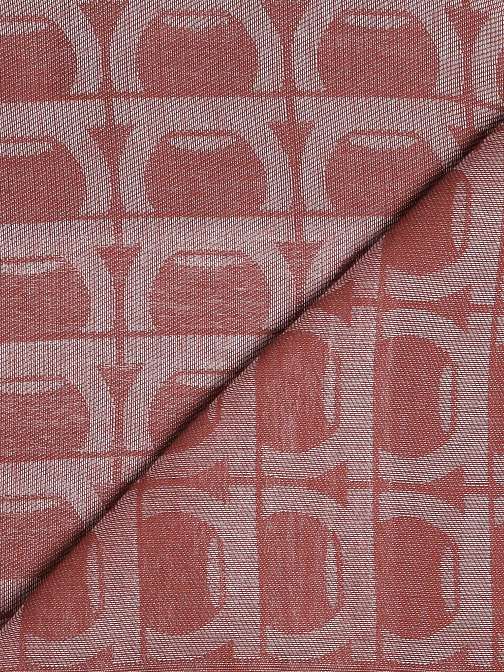 Оригінальна Stola Jacquard Gancini Monogram Salvatore ferragamo – вид ззаду