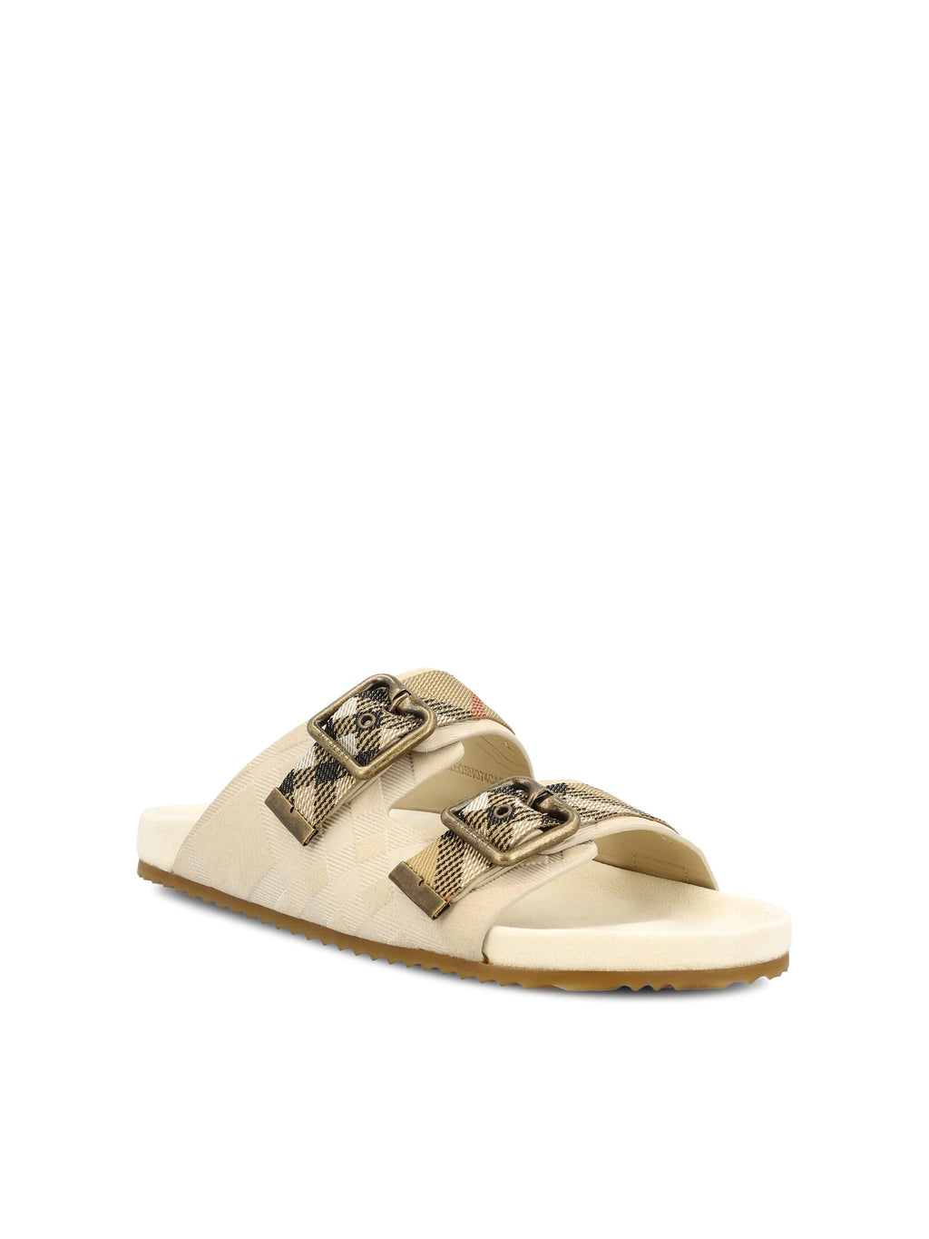 Suede Calfskin Sandals Burberry оригінал – Купити в Україні – вид ззаду