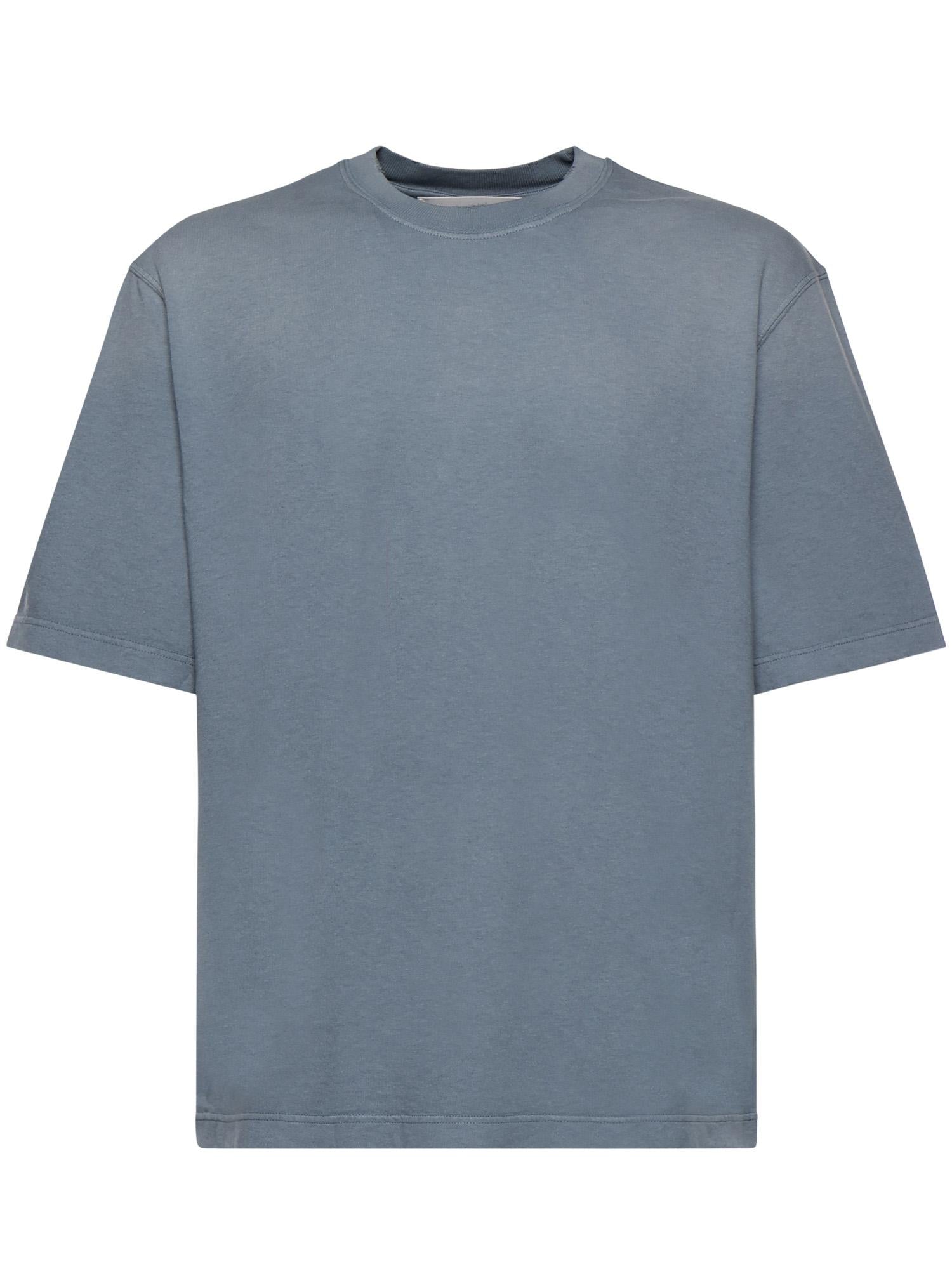 T-Shirt Con Stampa Reverse Sul Retro Golden goose – Гарантія оригінальності – боковий вид