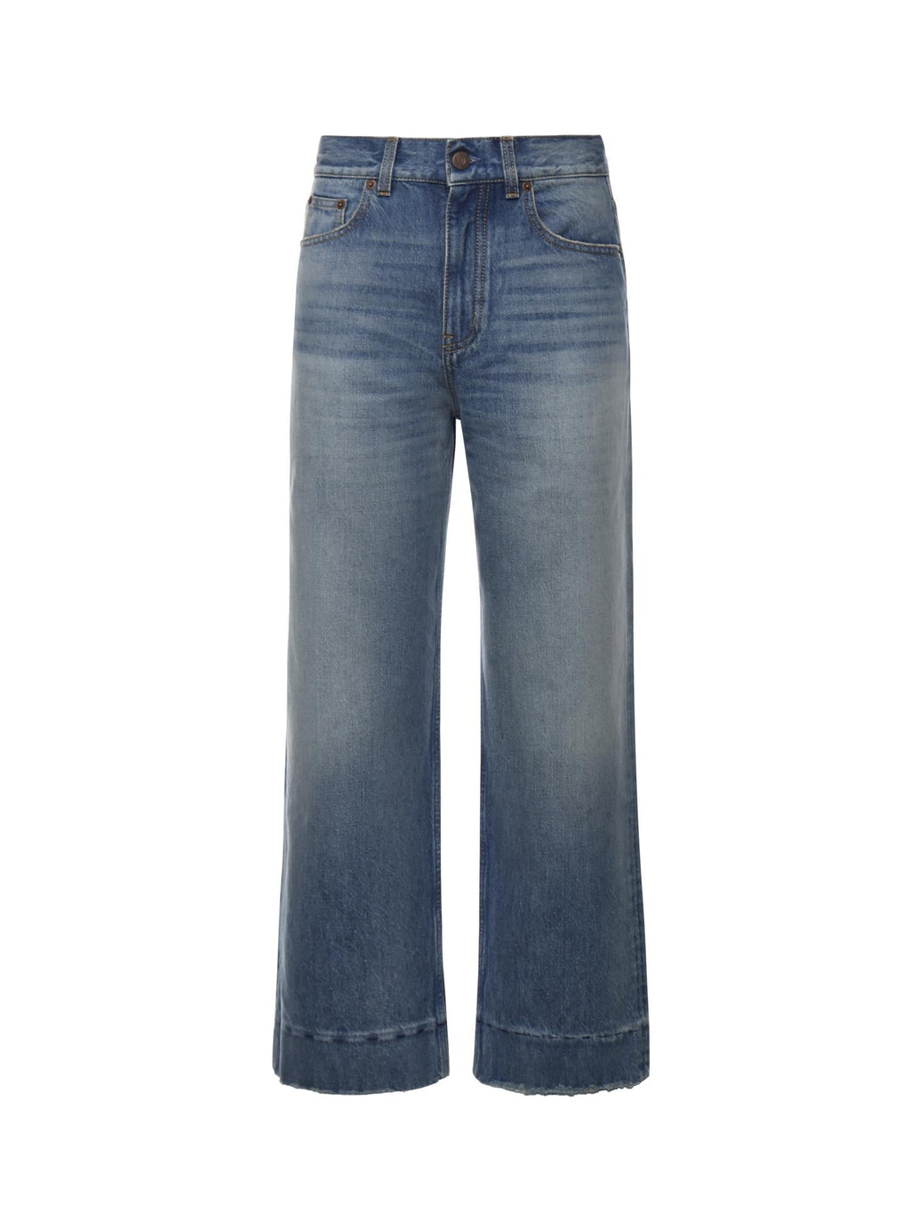 Jeans Cropped In Denim Chloe – Гарантія оригінальності – боковий вид