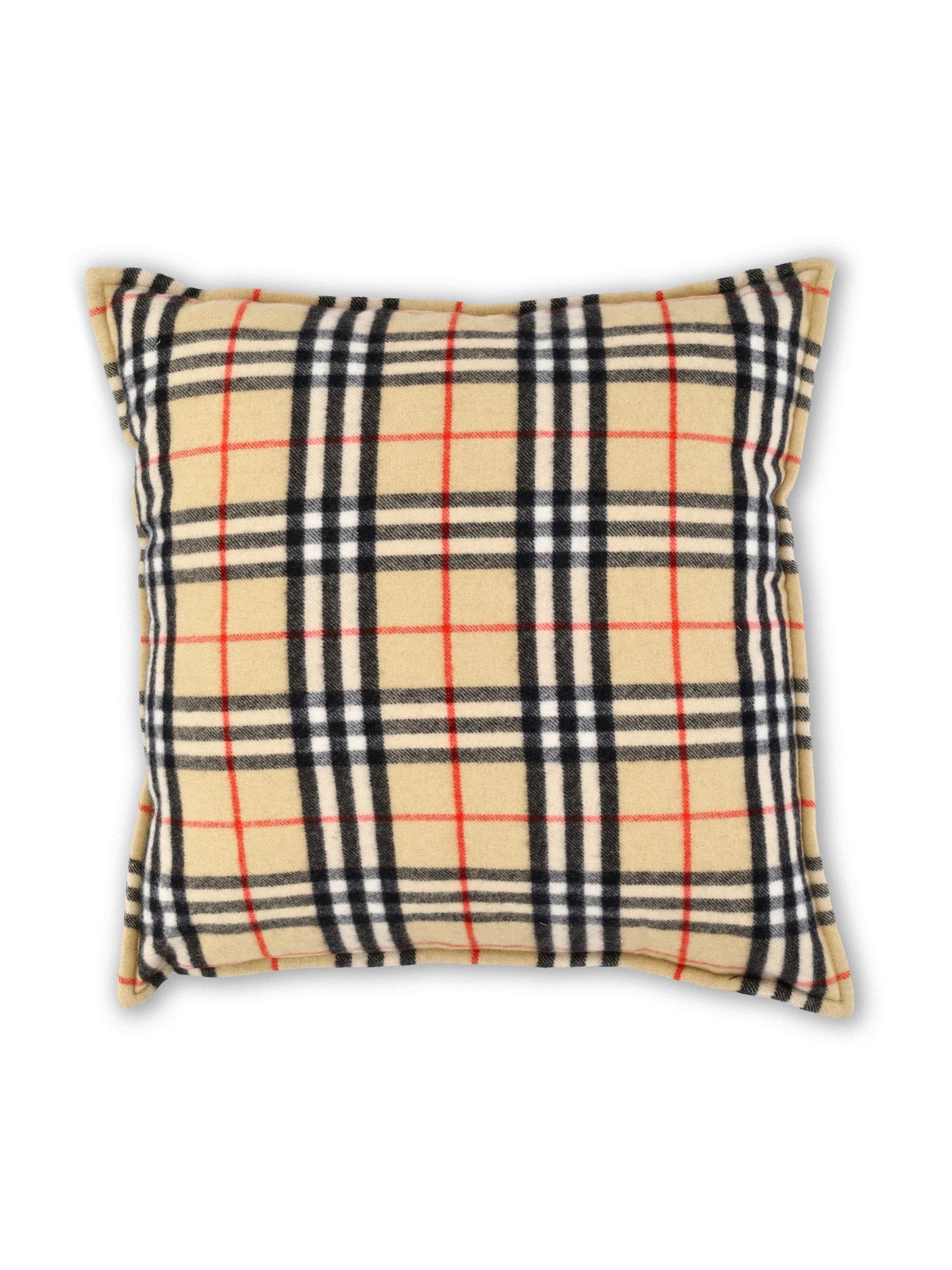 Cuscino In Cashmere Check Burberry оригінал – Купити в Україні – боковий вид