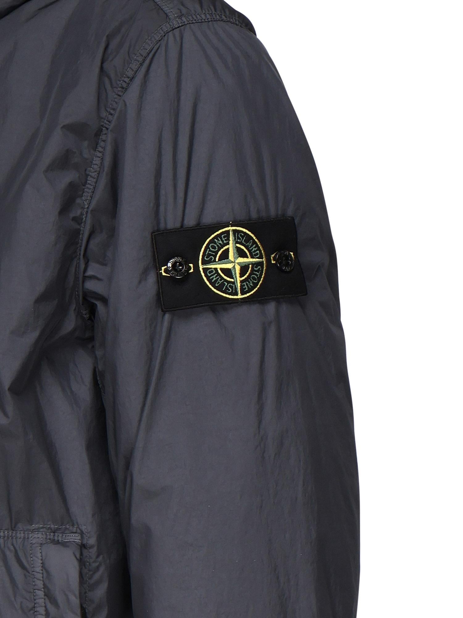 Оригінальна Bomber In Nylon Stone island – вид ззаду