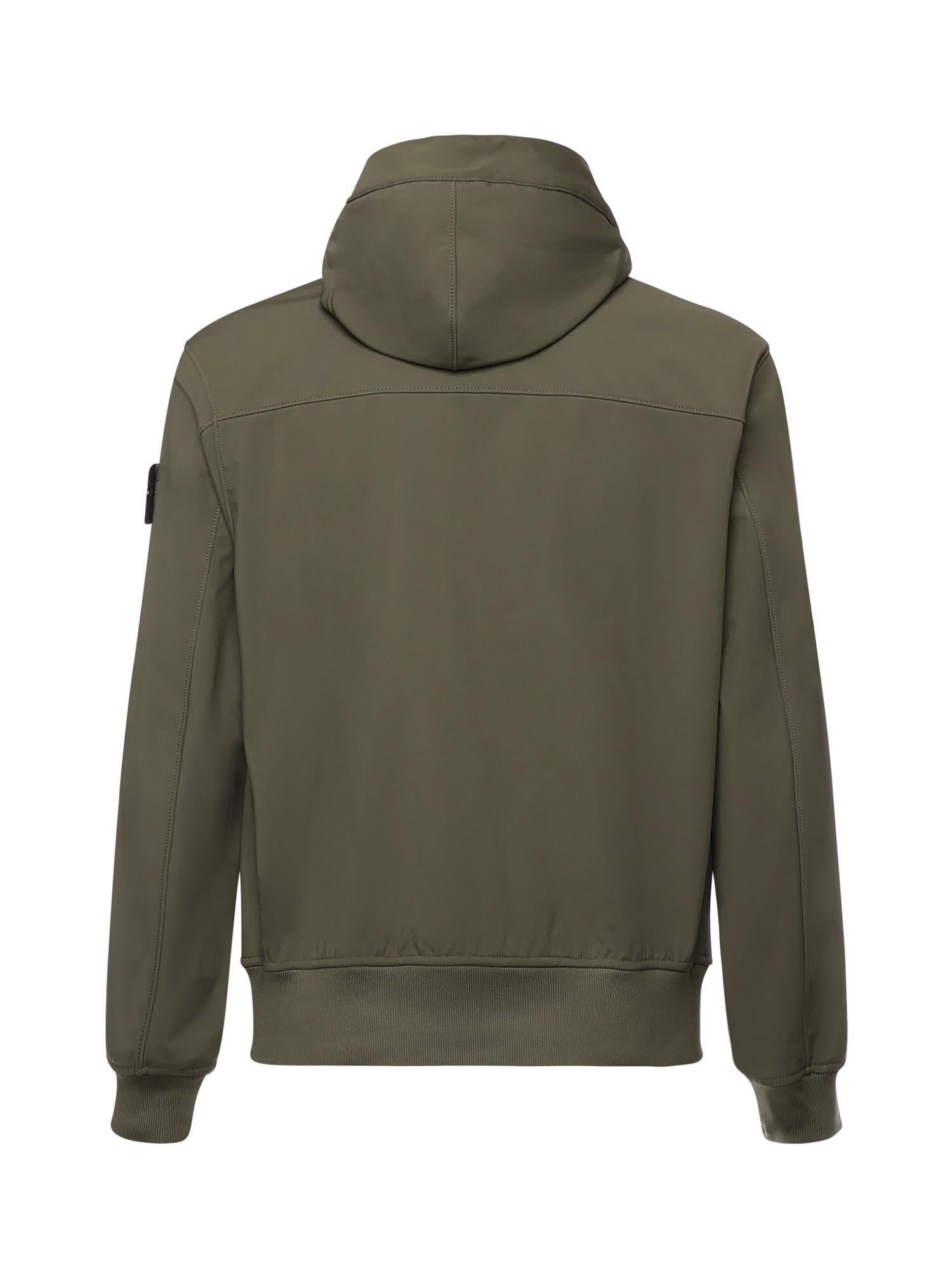 Оригінальна Giacca Antigoccia In Reps DI Nylon Con Logo Stone island – детальний вид