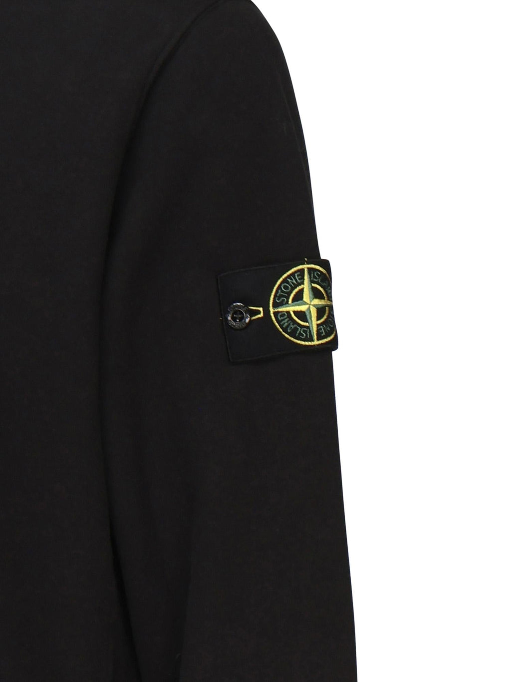 Оригінальна Felpa Girocollo Con Logo Stone island – вид ззаду