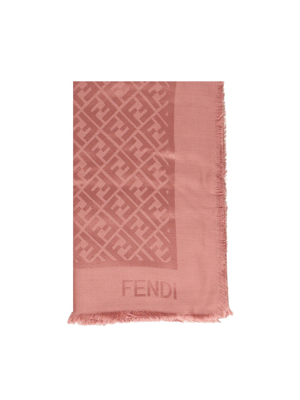 Scialle Ff Jacquard Fendi – Гарантія оригінальності – боковий вид