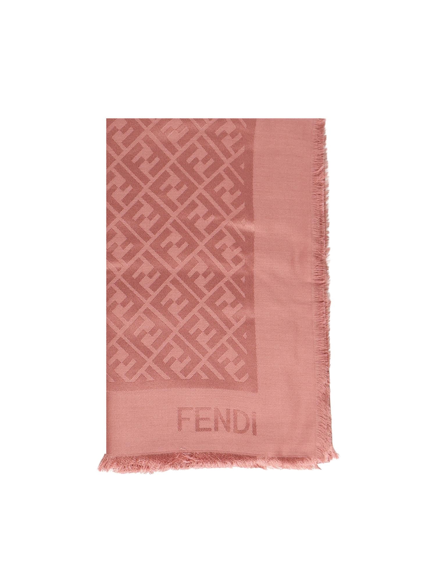 Scialle Ff Jacquard Fendi – Гарантія оригінальності – боковий вид