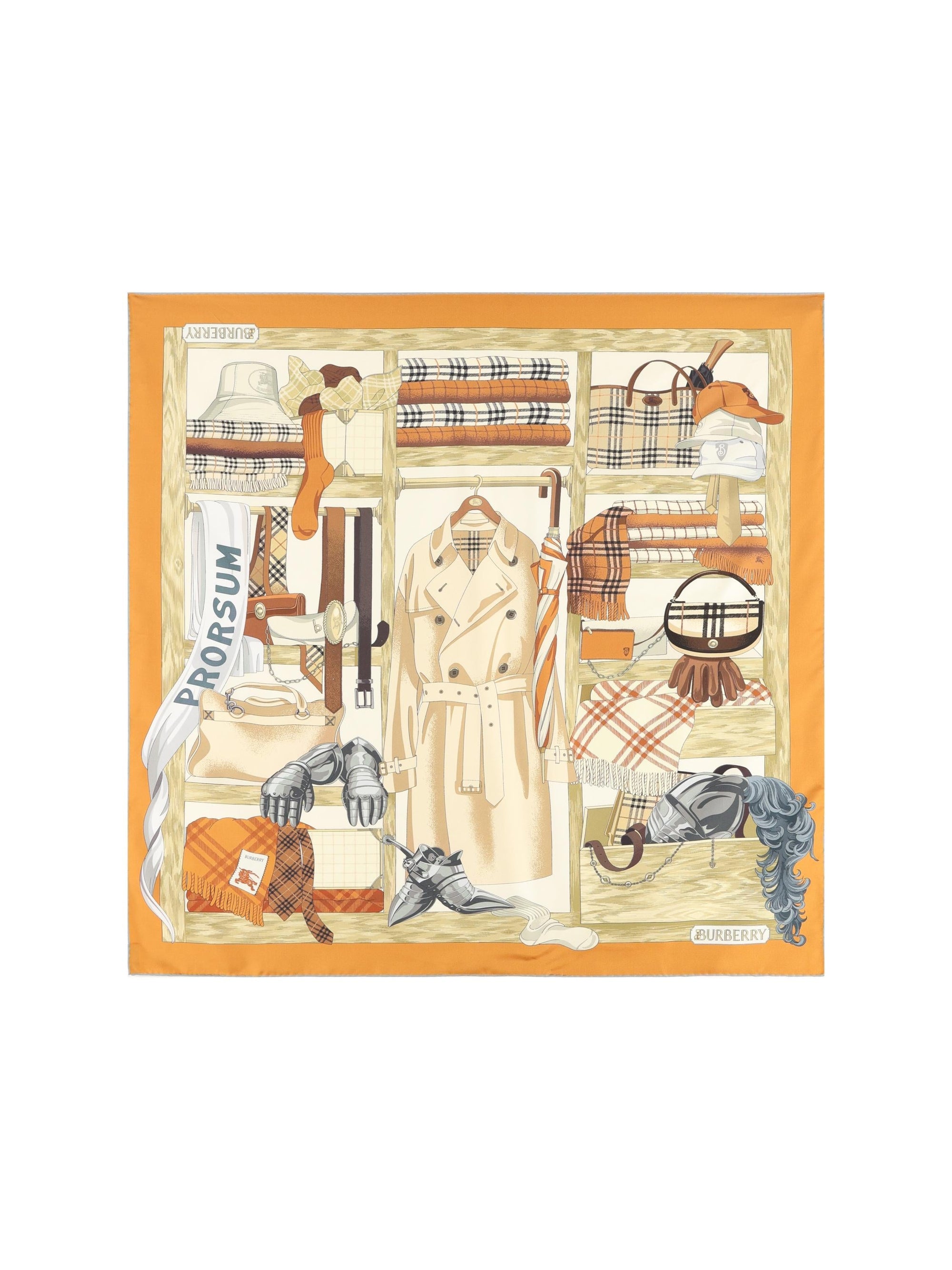 Wardrobe Scarf Burberry оригінал – Купити в Україні – боковий вид