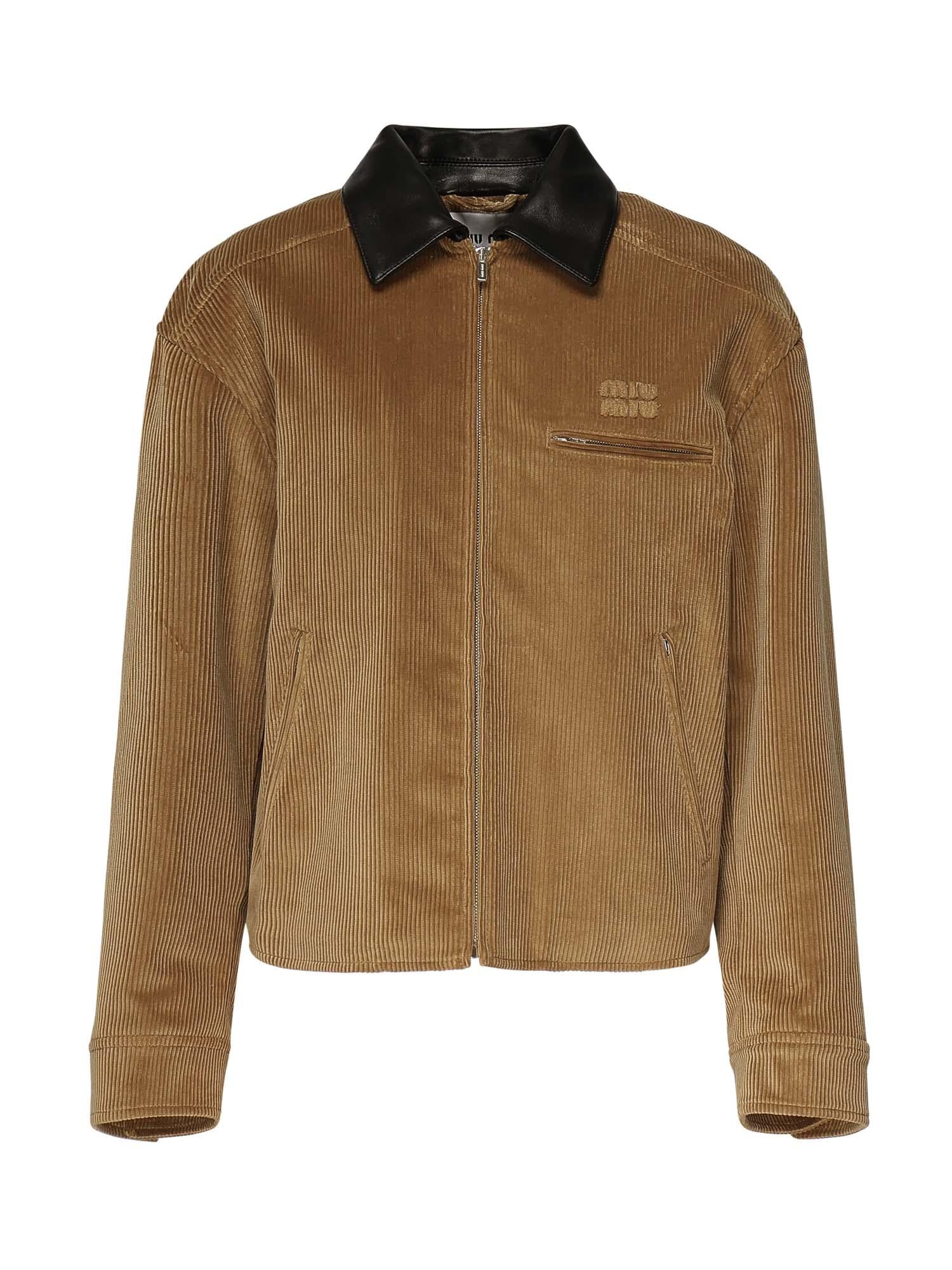 Blouson Con Logo Miu miu оригінал – Купити в Україні – боковий вид