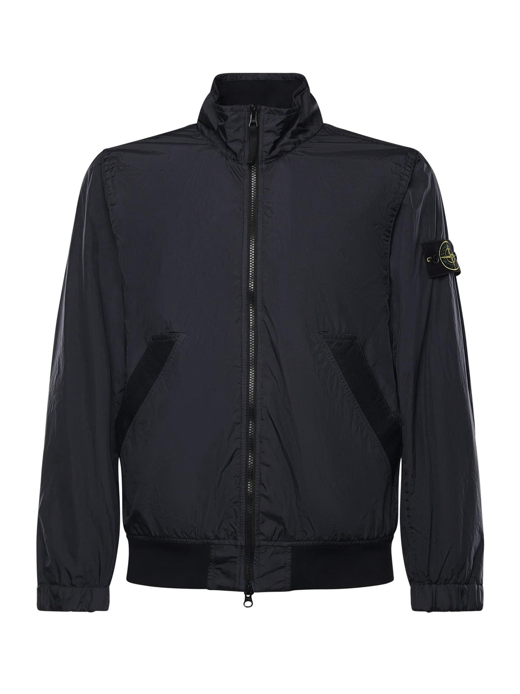 Оригінальна Giacca Antigoccia In Reps DI Nylon Con Logo Stone island – боковий вид