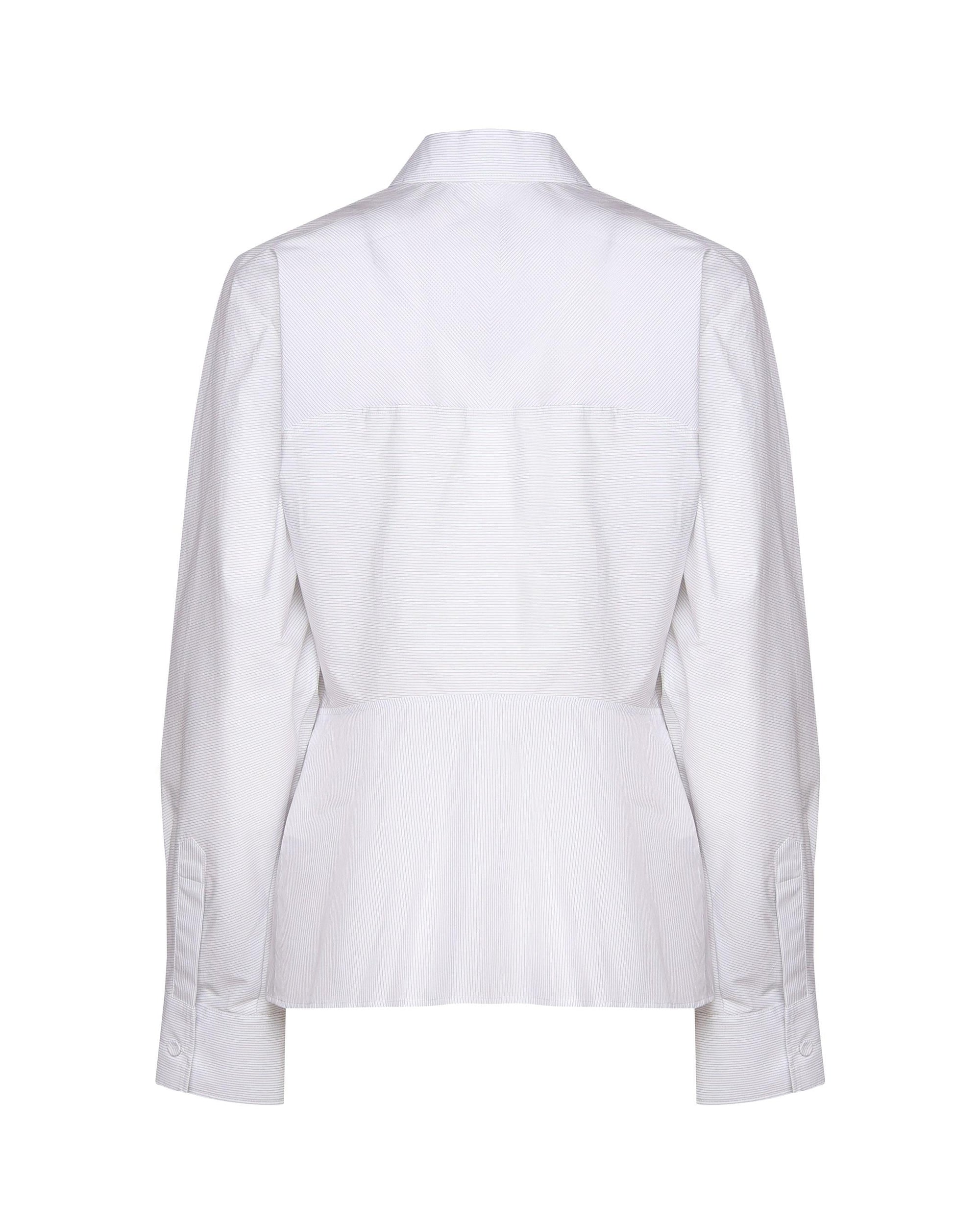 Оригінальна Camicia In Cotone Con Vita Accostata Fendi – детальний вид
