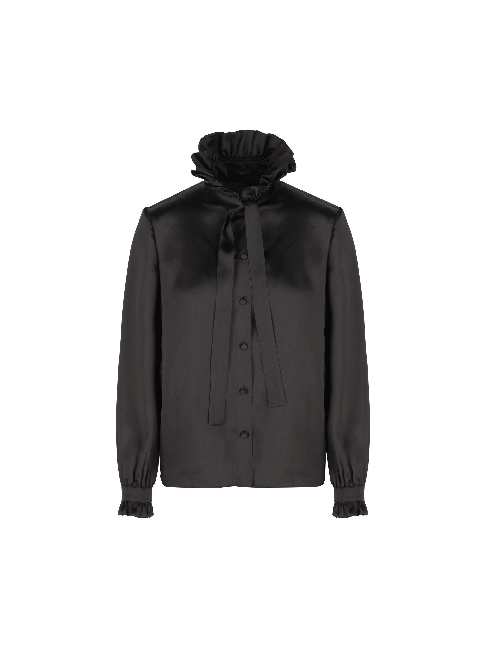 Оригінальна Silk Satin Shirt Gucci – боковий вид