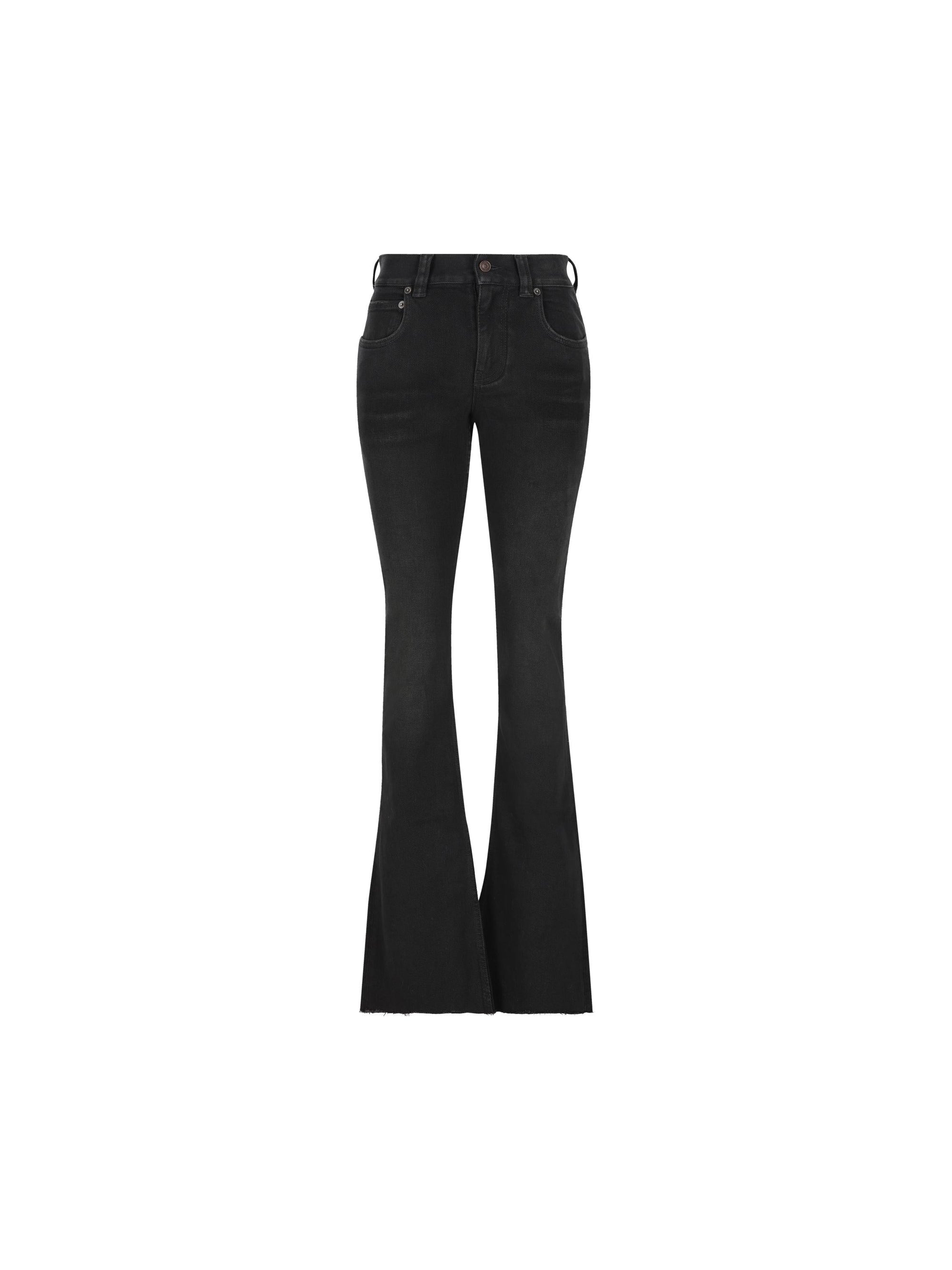 Slim Fit Bootcut Pants Balenciaga – Гарантія оригінальності – боковий вид - BALENCIAGA