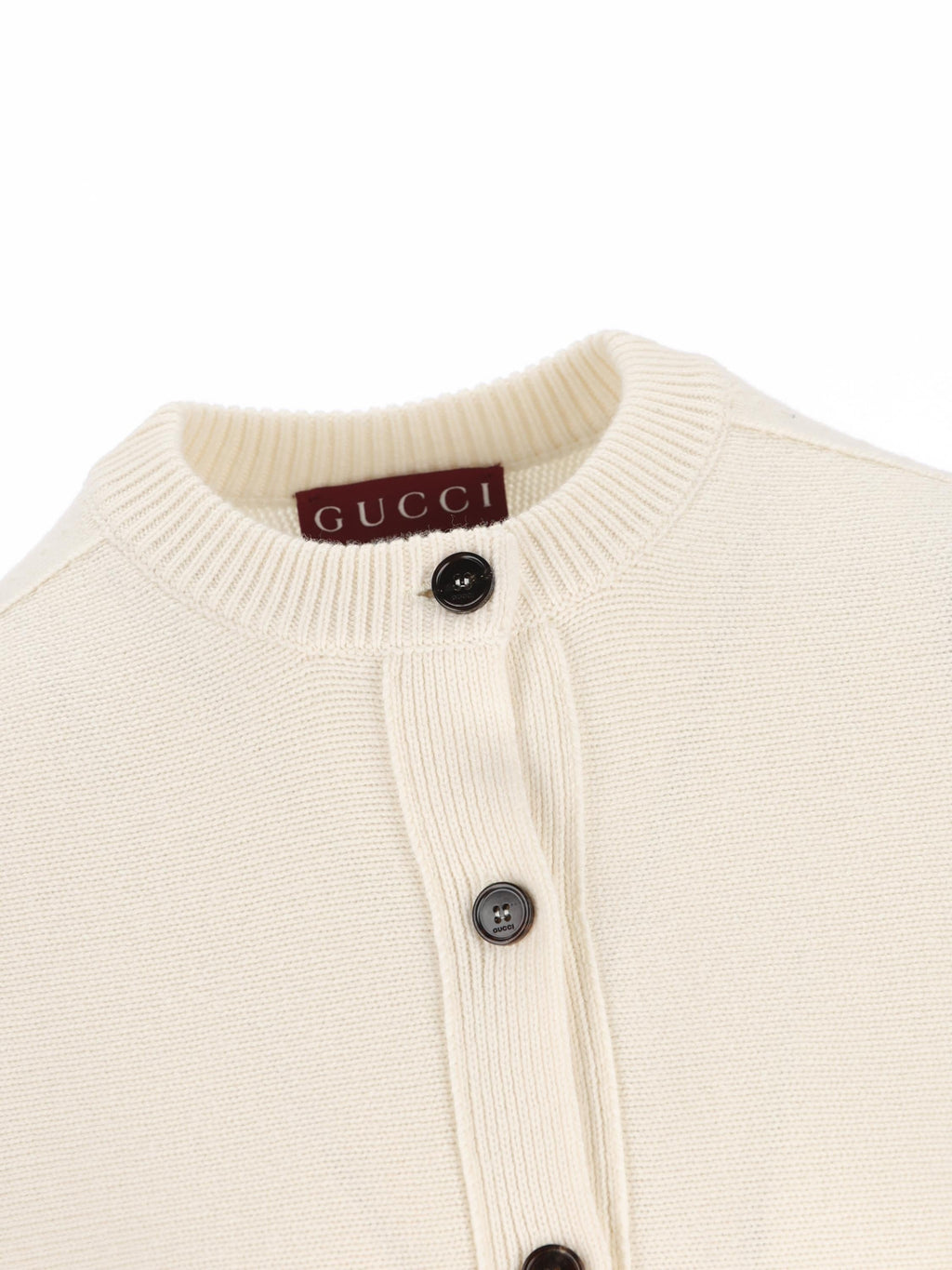 Cardigan In Lana E Cashmere Gucci – Гарантія оригінальності – детальний вид